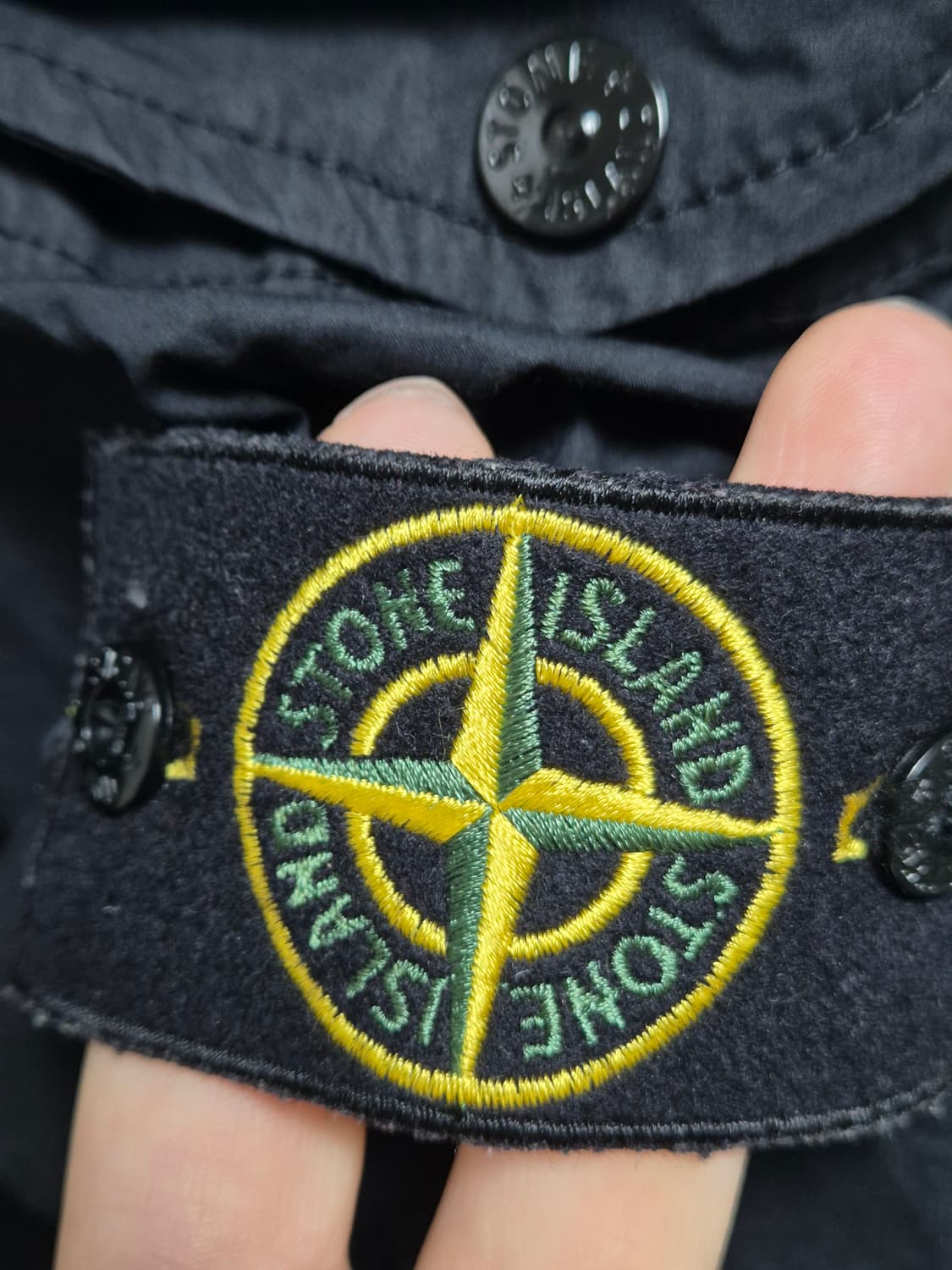 새상품급 21SS스톤아일랜드 탄창 카고바지 28-29-30 블랙 상품이미지8