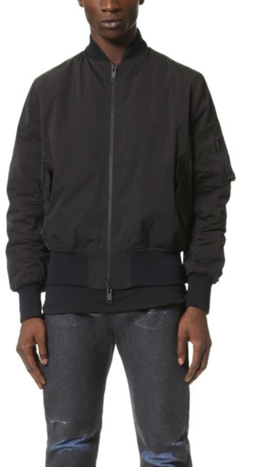 커먼스웨덴(CMMM SWDN) 블랙 MA-1 봄버 상품이미지2