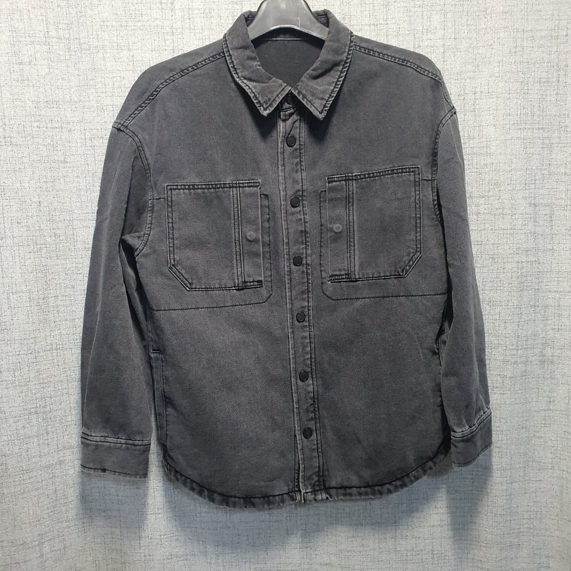 바쏘 옴므 워싱 데님 셔츠 자켓 상품이미지1