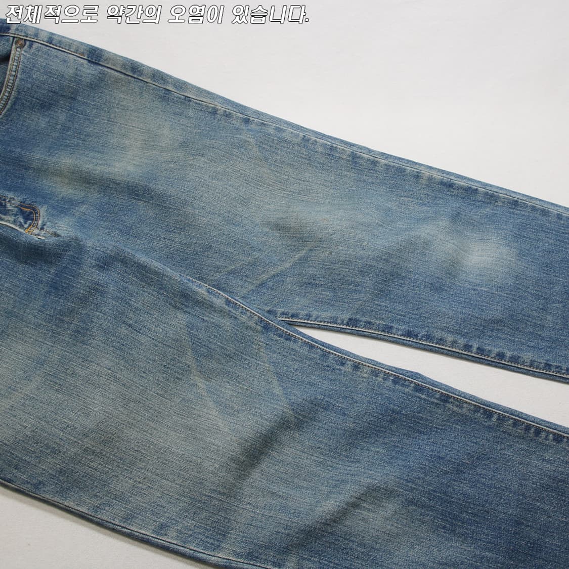 (착용컷) Wrangler 데님 팬츠 (남성용 33.5) 상품이미지7