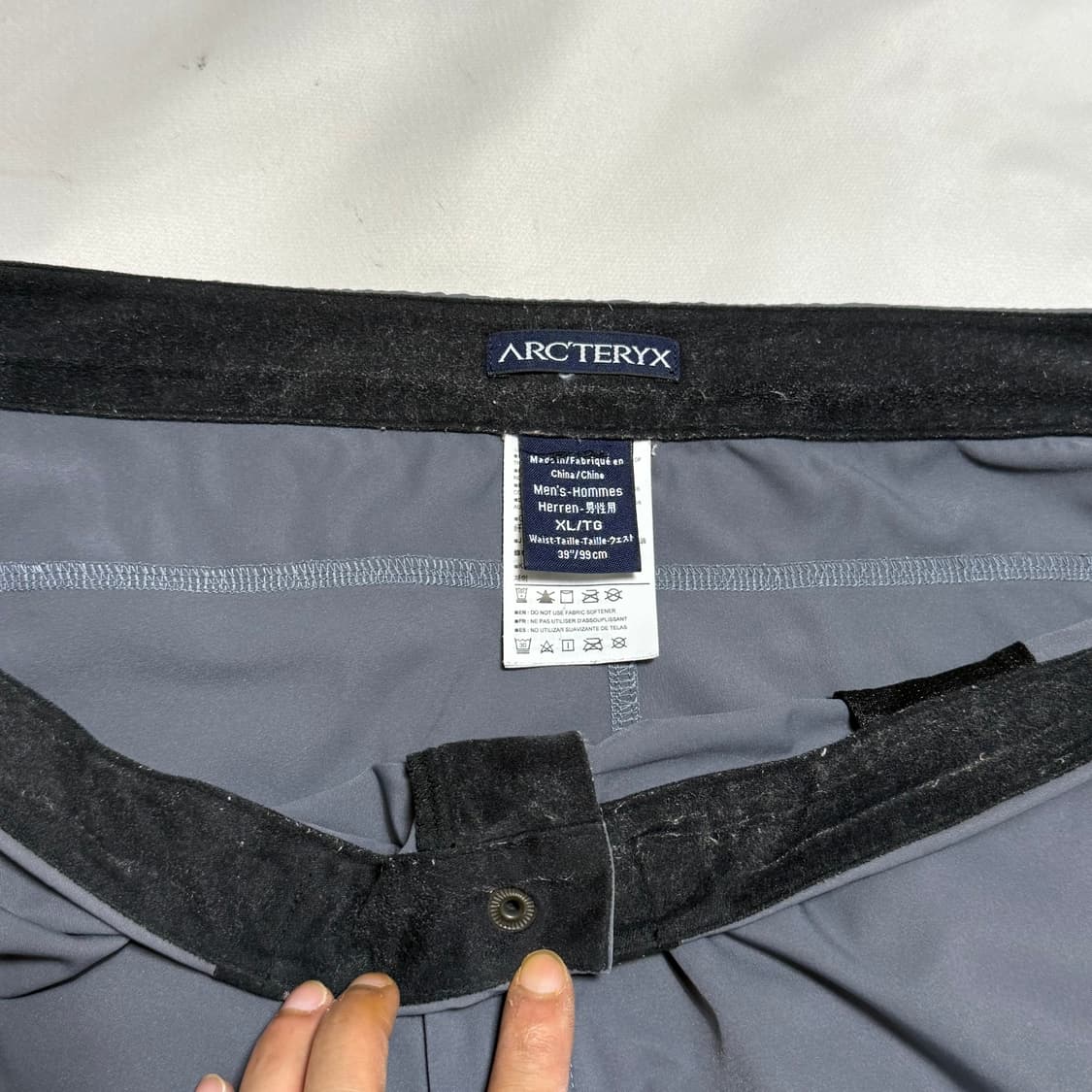 XL 아크테릭스 팰리세이드 그레이 팬츠 상품이미지5
