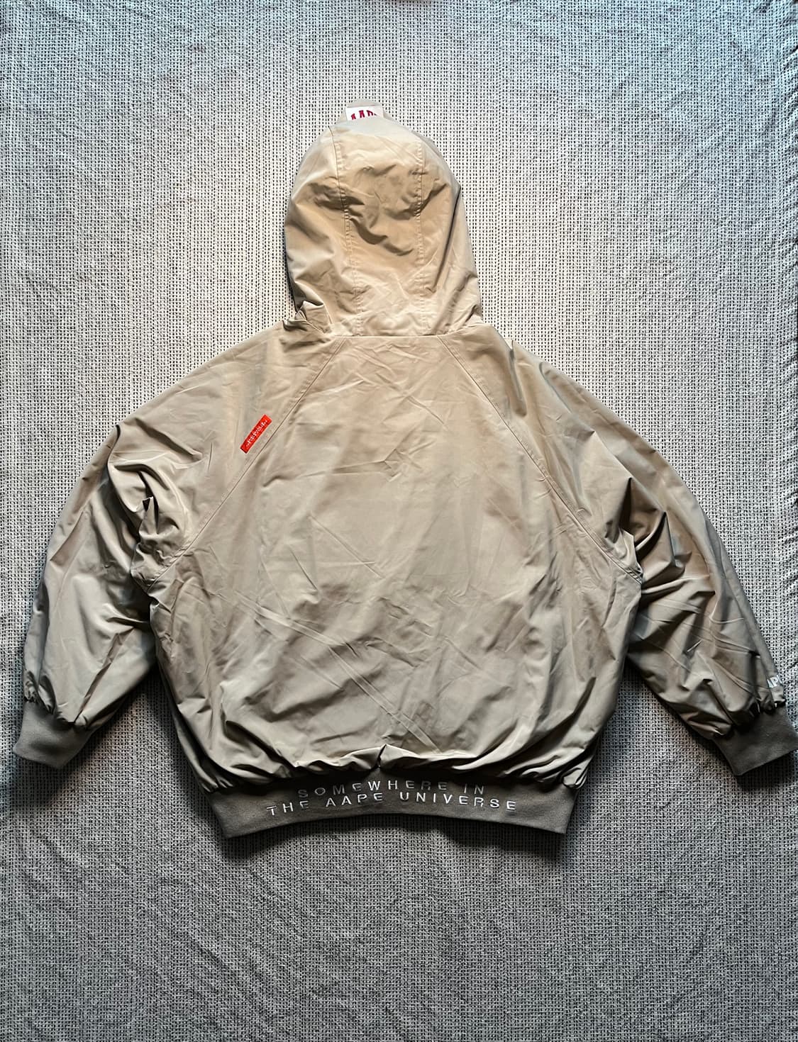 AAPE REVERSIBLE ZIP UP HOODIE JACKET 상품이미지5