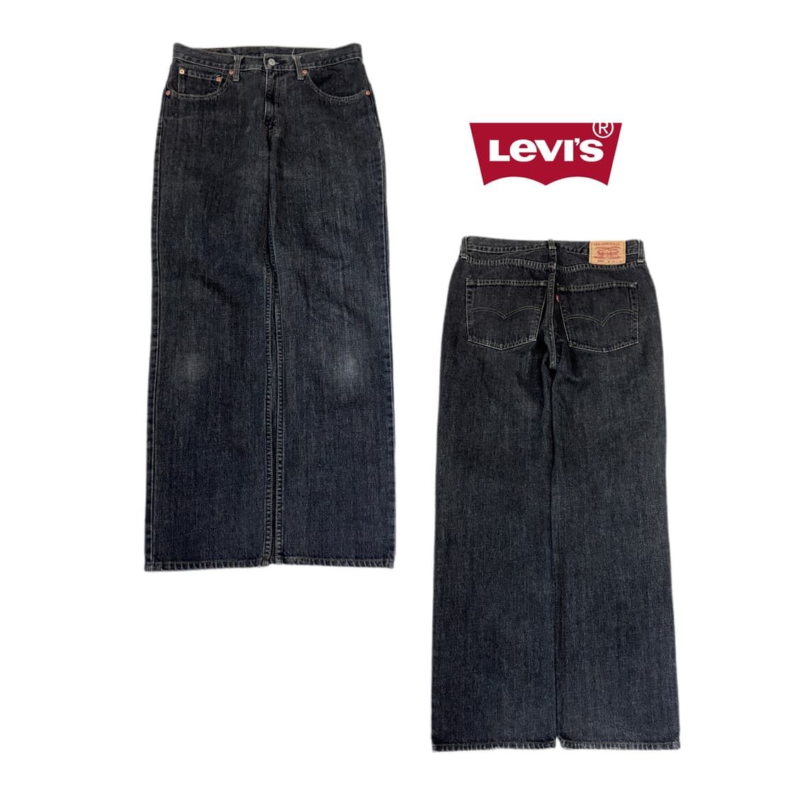 리바이스 제팬 흑청 533 데님팬츠 상품이미지1