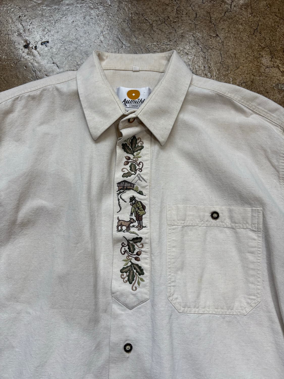 Aumuhle 독일 빈티지 트라흐텐 셔츠 상품이미지2