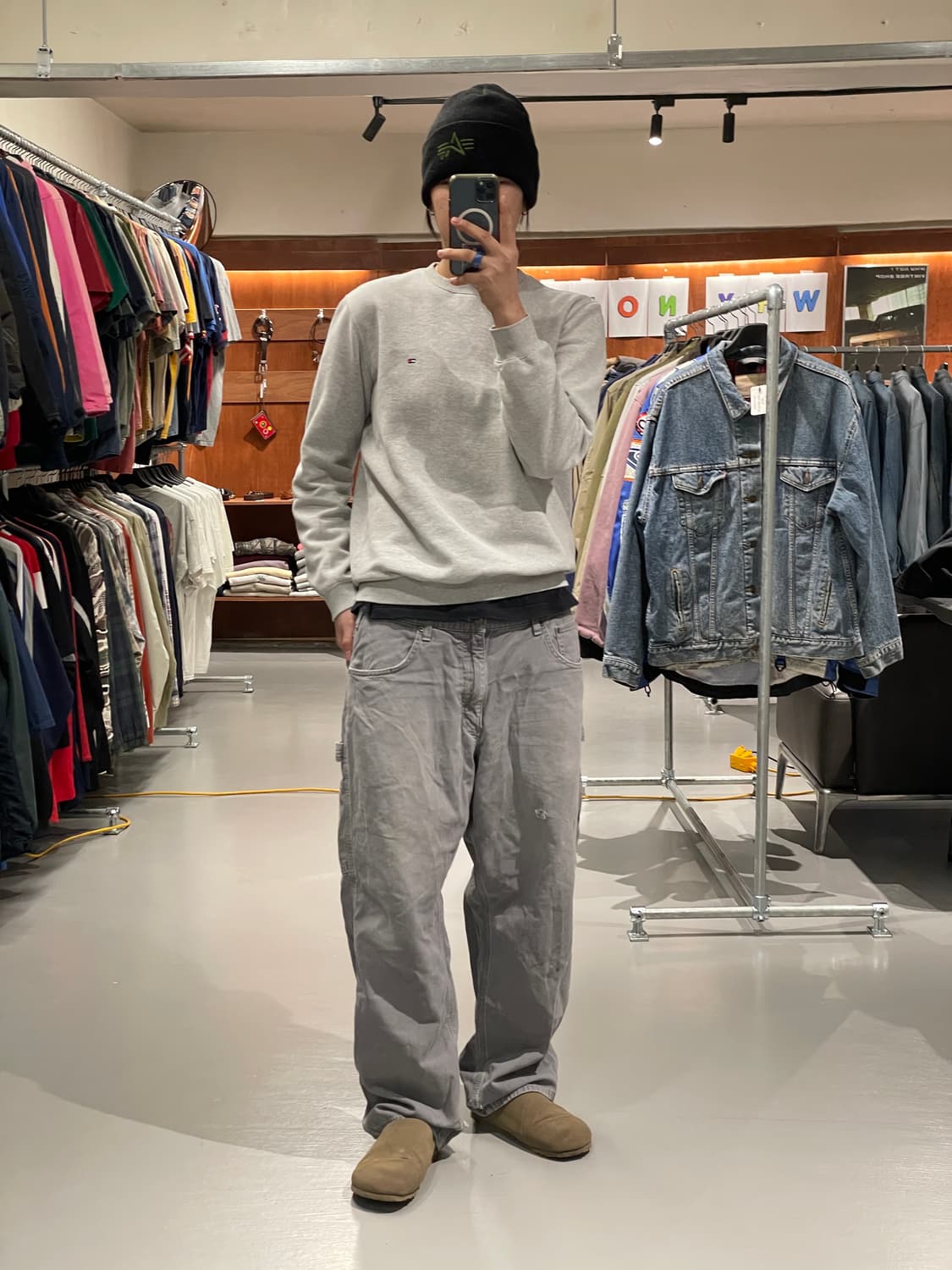 칼하트 카펜더 팬츠(스톤 그레이)   상품이미지5