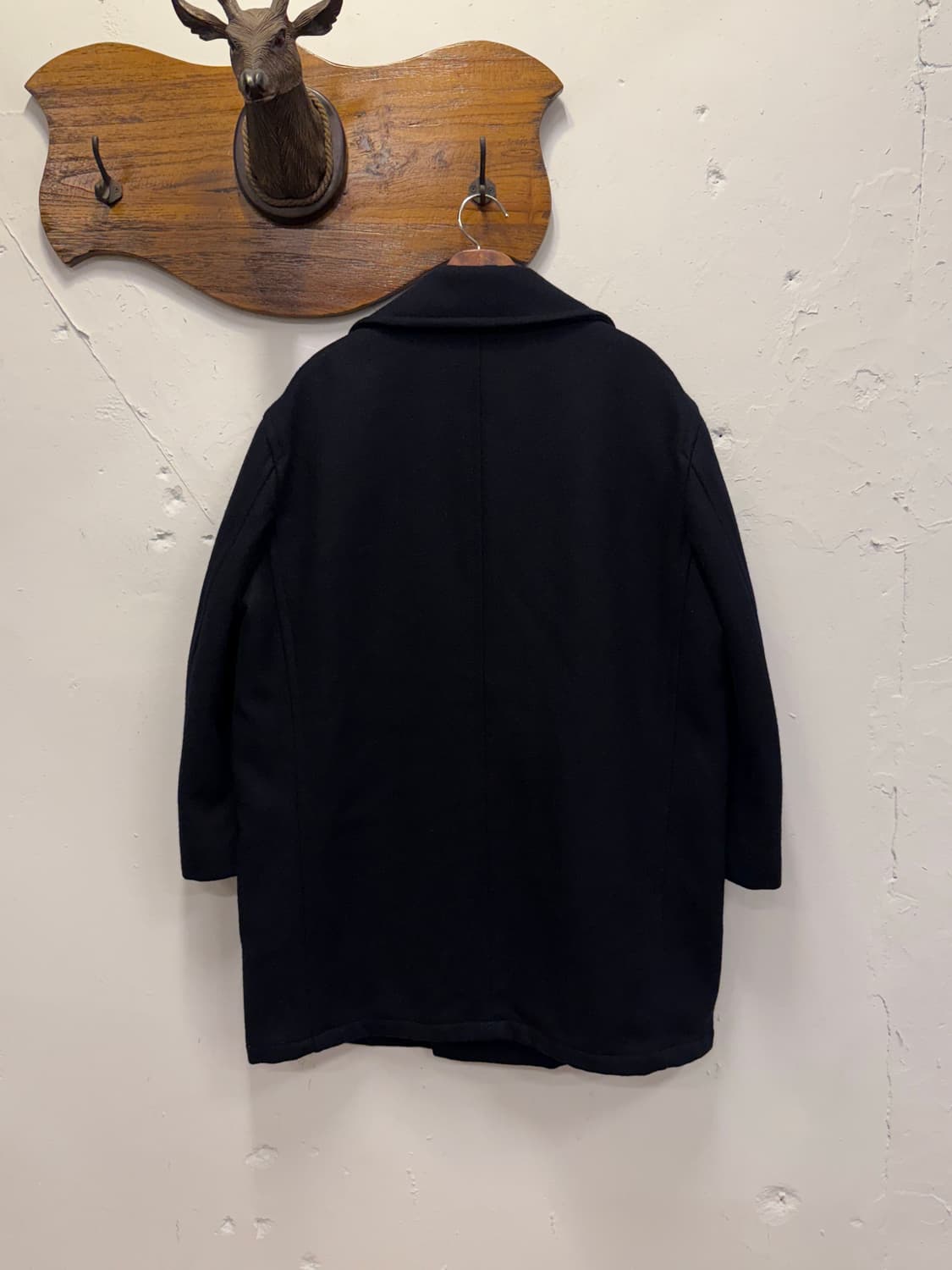 F) JAPAN ONE & ONE Wool Pea Coat 상품이미지5