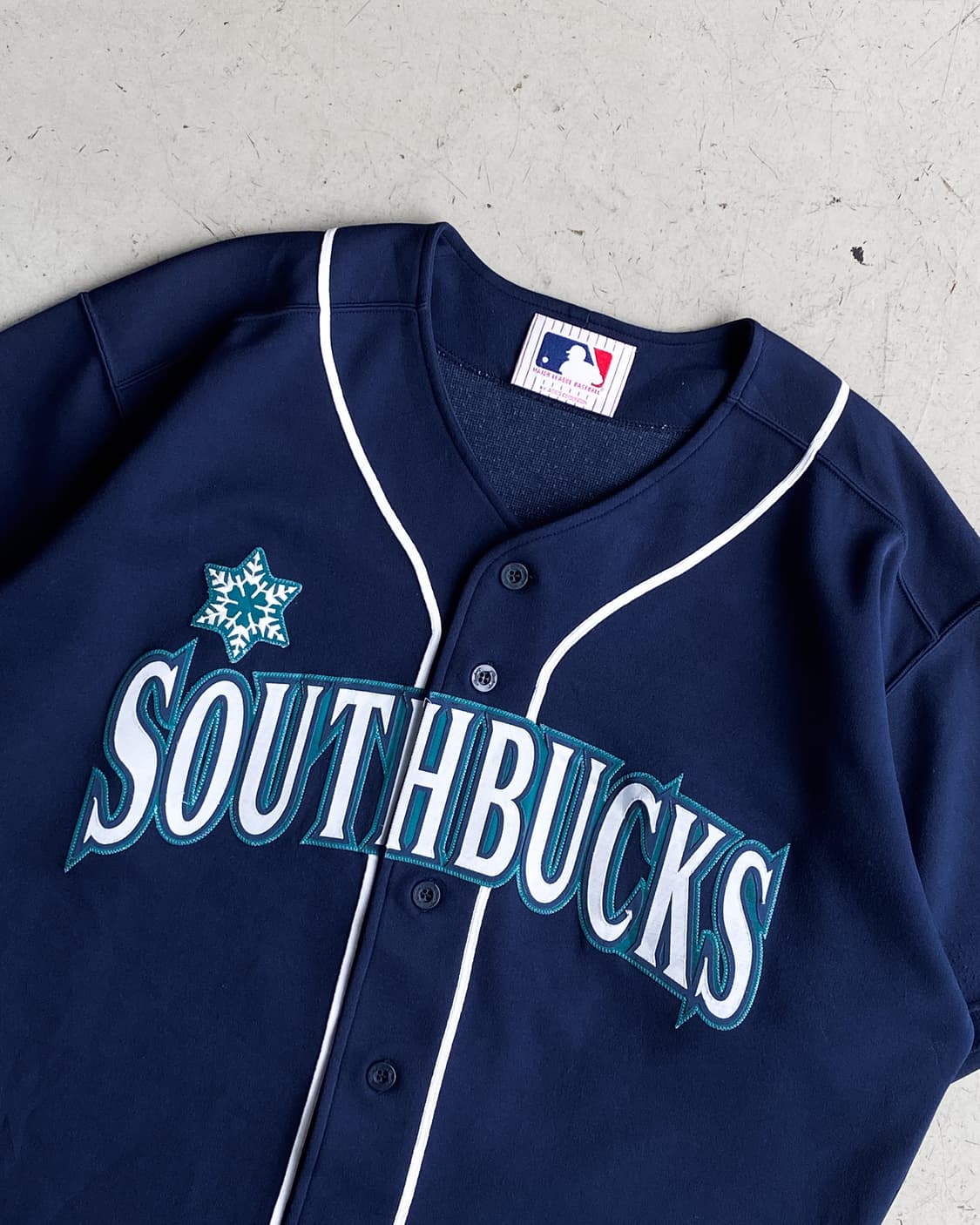 MLB 아식스 코퍼레이션 사우스 벅스 베이스볼 져지 상품이미지4
