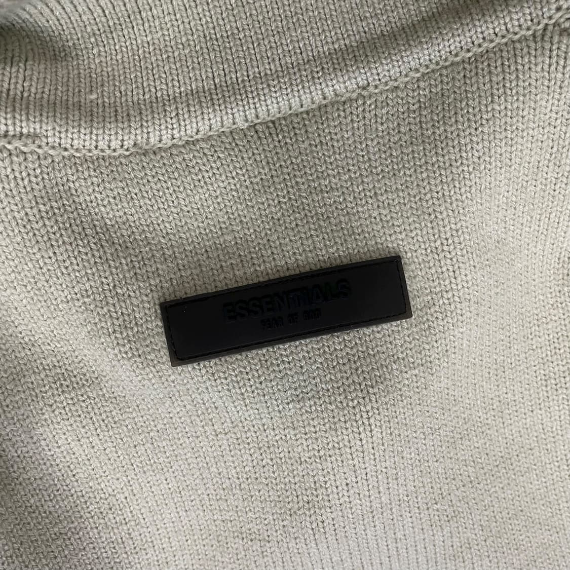 에센셜 피어오브갓 빅 E 폴로 니트 상품이미지4