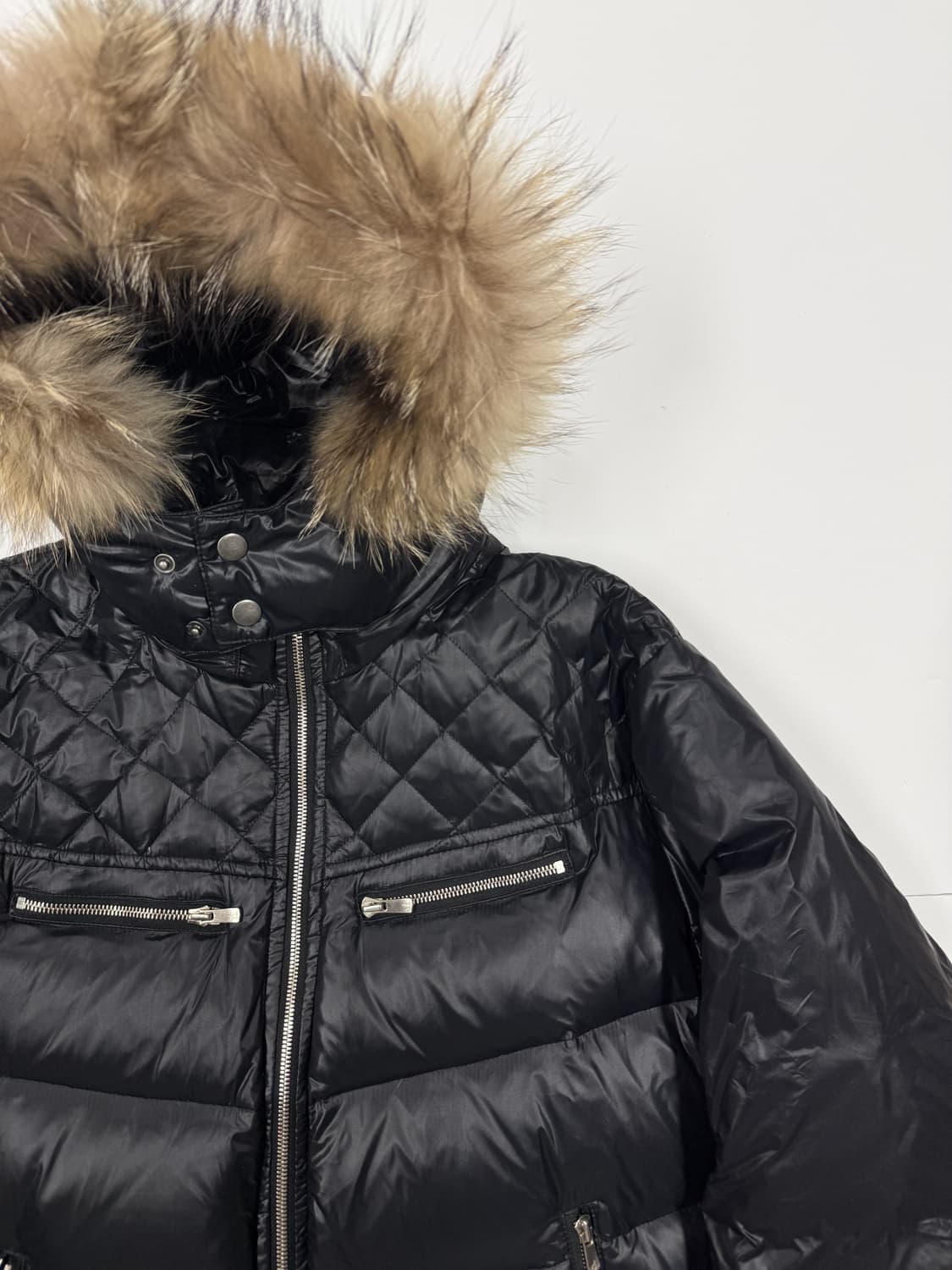 00s JVTG 유광 퍼 자켓 상품이미지2