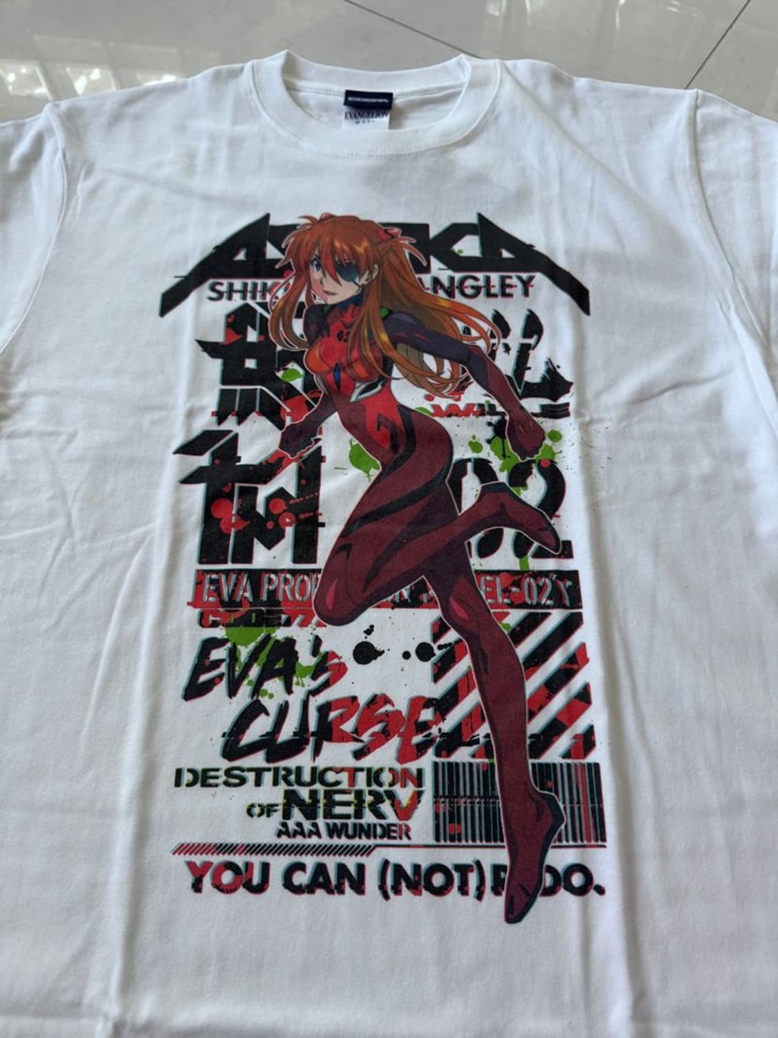 EVANGELION ASUKA TEE 아스카 티 상품이미지2
