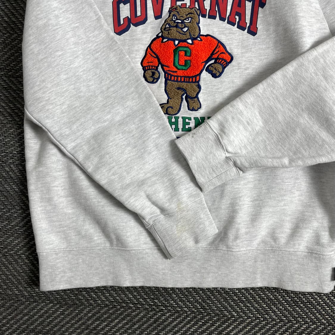 커버낫 불독 빅로고 박시핏 맨투맨o 2930 상품이미지4