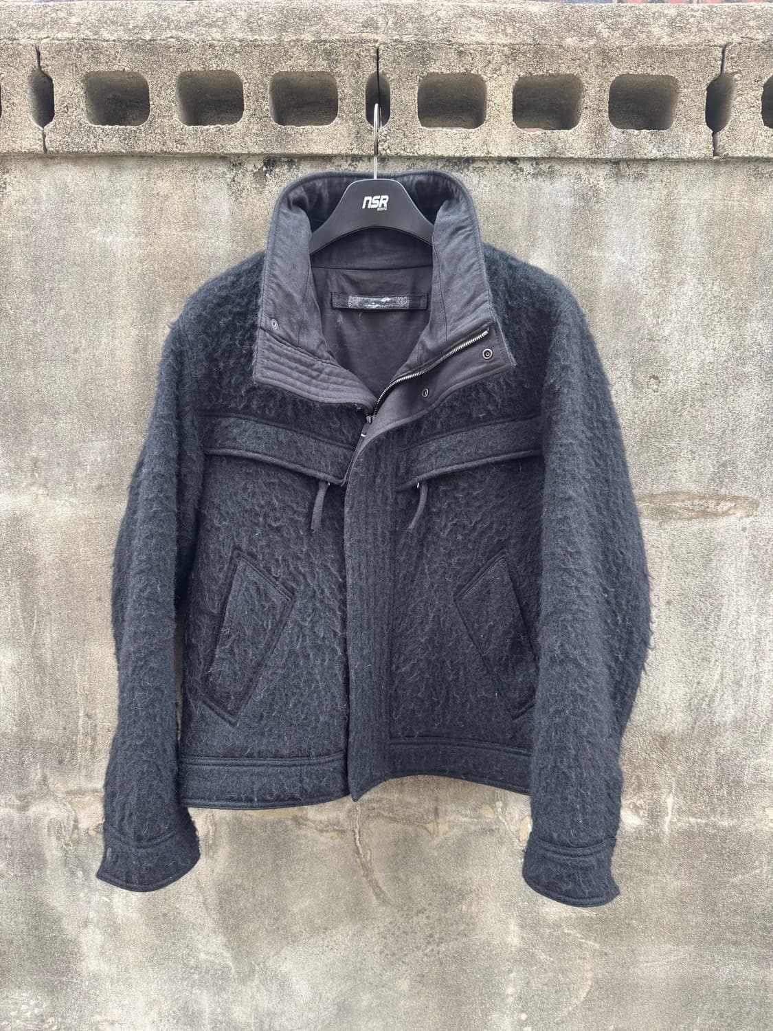 Blackmerle mohair jacket (black/size S) 상품이미지2