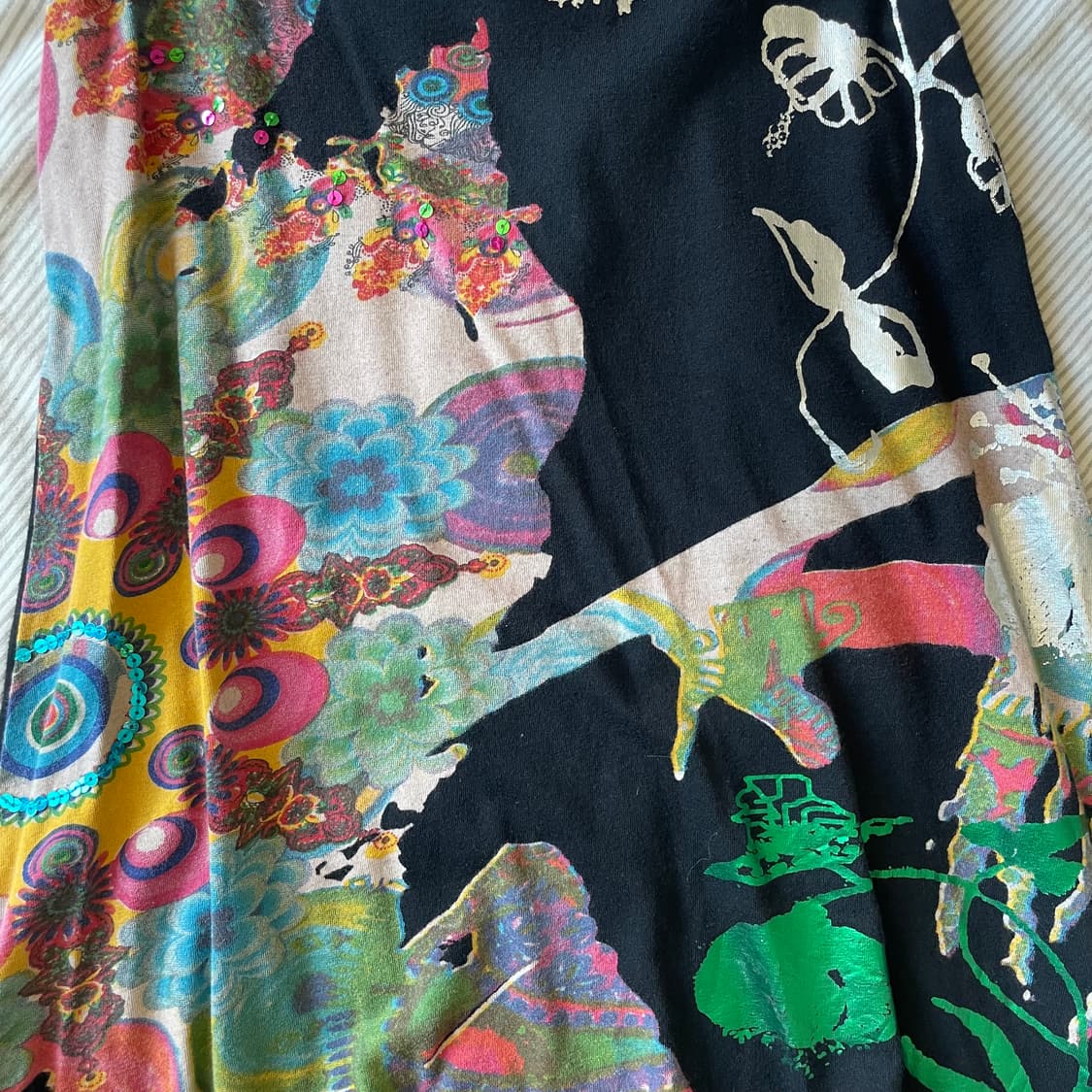 Desigual x CIRQUE DU SOEL 콜라보레이션 저지 원피스 상품이미지4