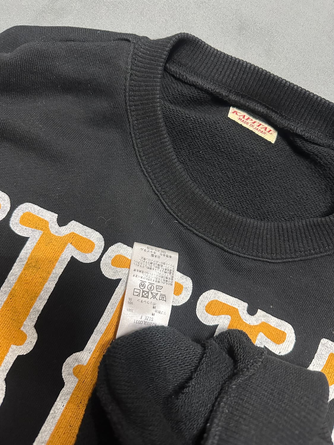 [캐피탈] KAPITAL KOUNTRY LAUNDRY SWEATSHIRT 상품이미지5