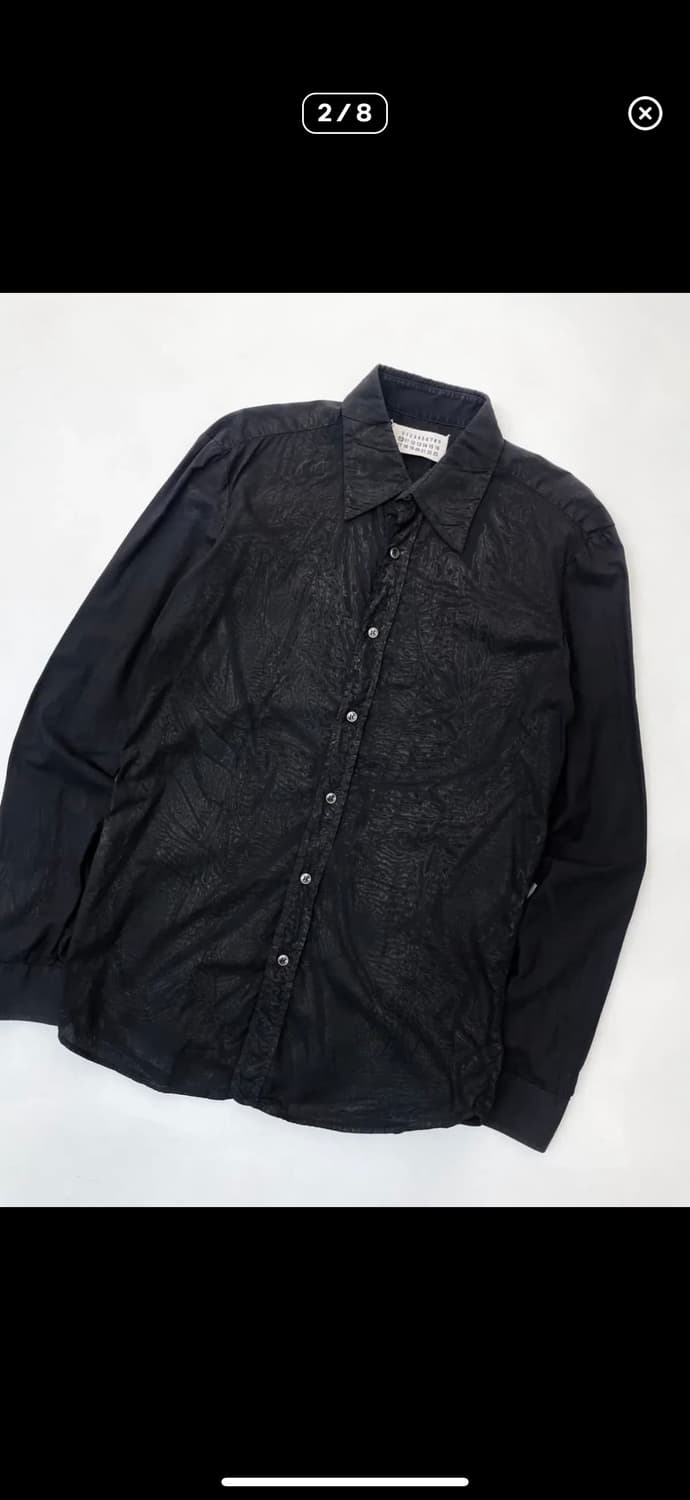 마틴 마르지엘라 오일 왁스 페이드 셔츠 상품이미지2