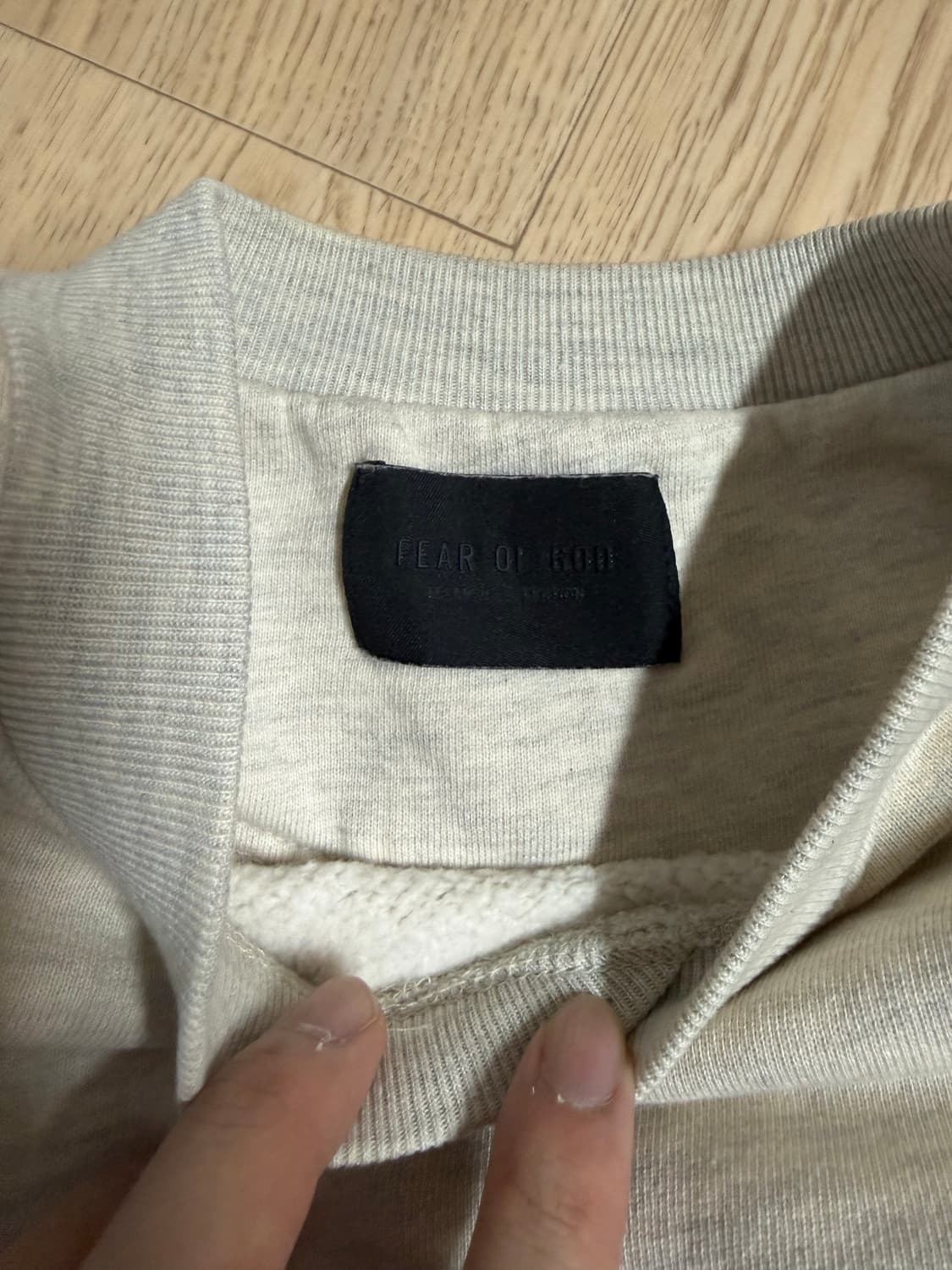 피어 오브 갓 니그로 스웻셔츠 S 사이즈 상품이미지3