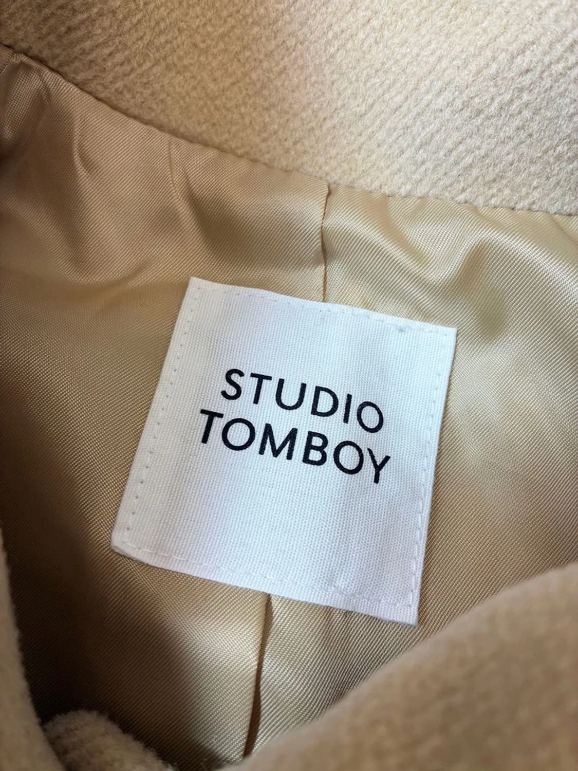 스튜디오톰보이 22FW 울 시그니처 더플 코트 PN7294 상품이미지6