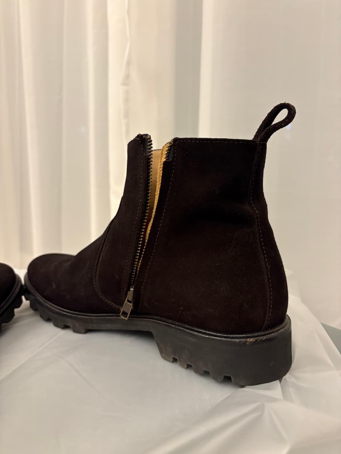 아페쎄 APC 스웨이드 첼시 부츠 260mm 상품이미지7