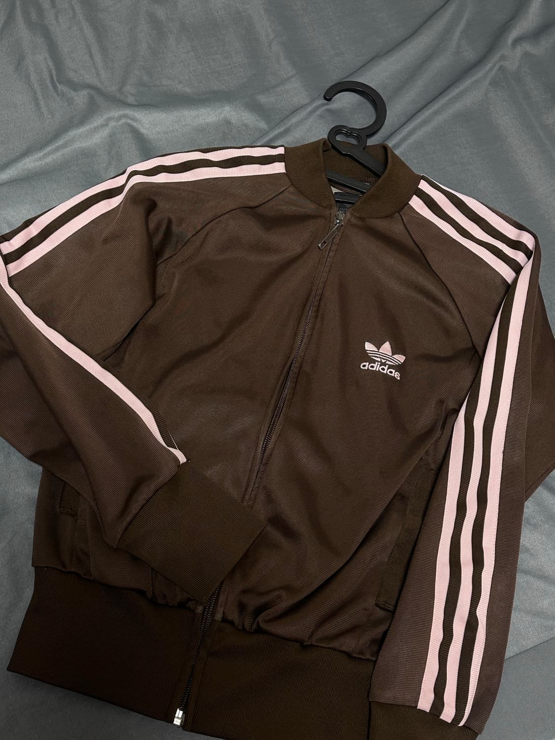 아디다스 희귀 초코딸기 브라운 핑크 빈티지 져지 트랙탑 상품이미지1