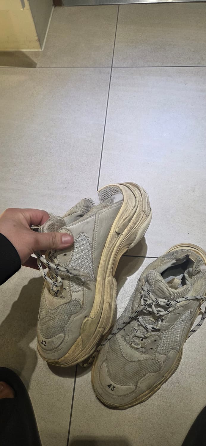 트리플 s 화이트 상품이미지3