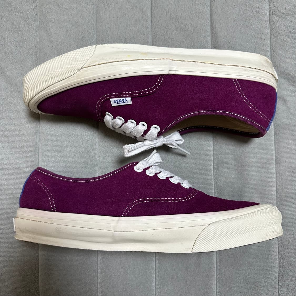 반스 볼트 OG 어센틱 LX 스웨이드 다크 퍼플 275사이즈 상품이미지5
