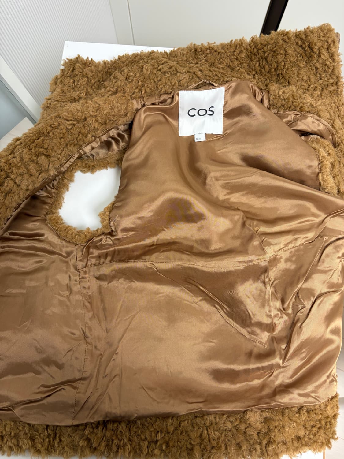 COS 코스 테디 집업 조끼 상품이미지7