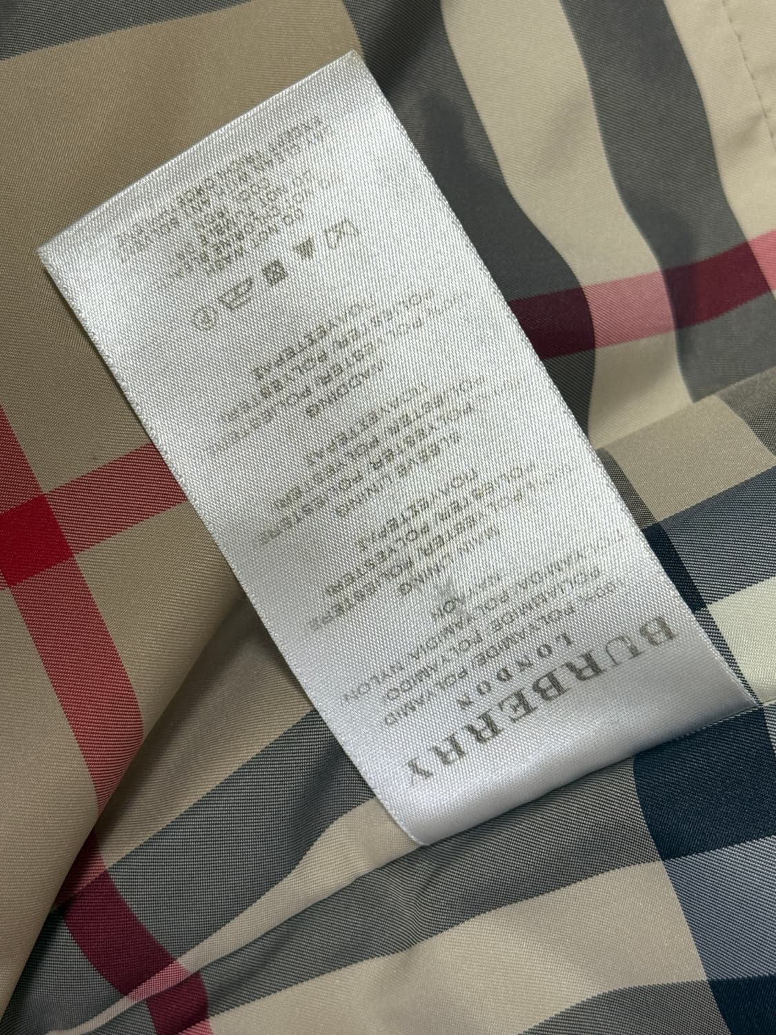 버버리 나일론 자켓 상품이미지6