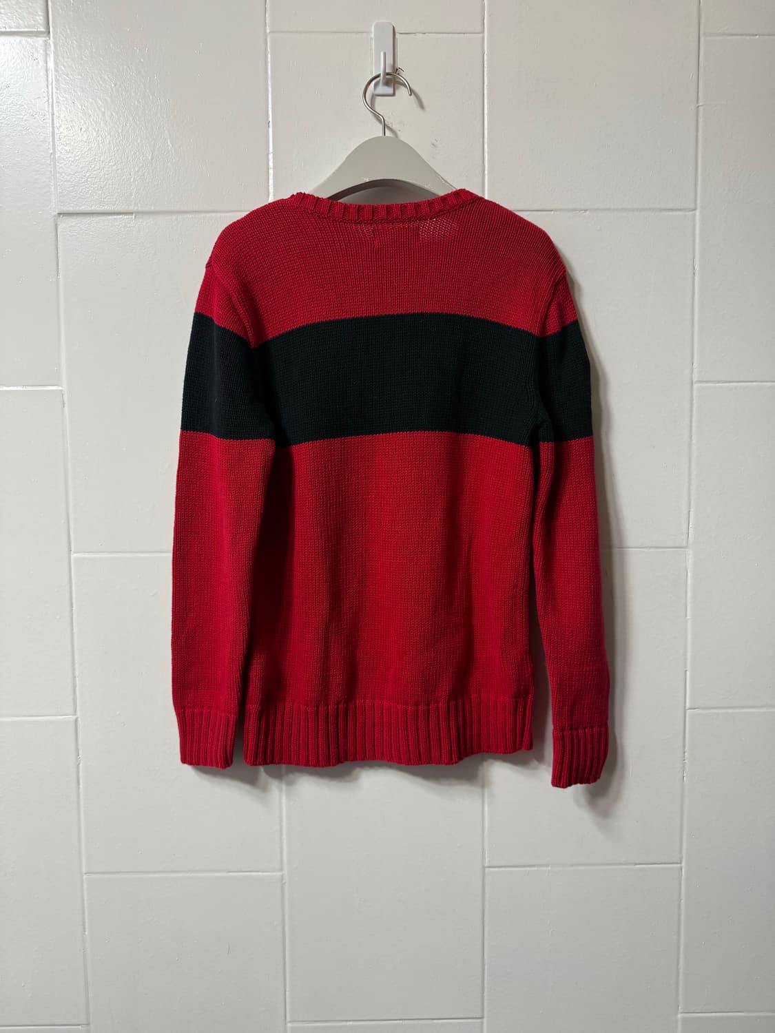 폴로랄프로렌 빅포니 배색 라운드 니트 상품이미지5