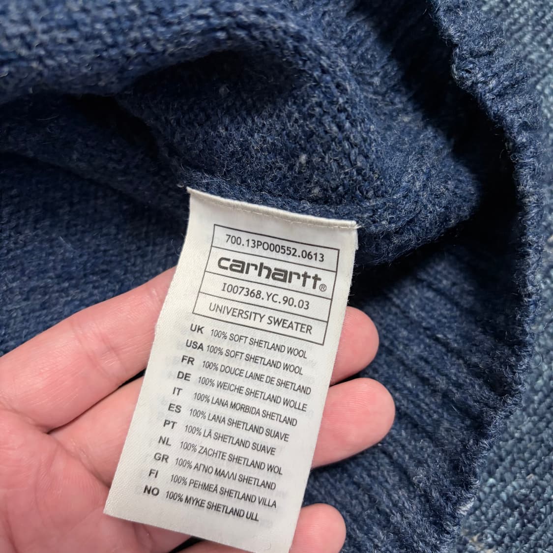 칼하트 아크릴 스웨터 상품이미지5