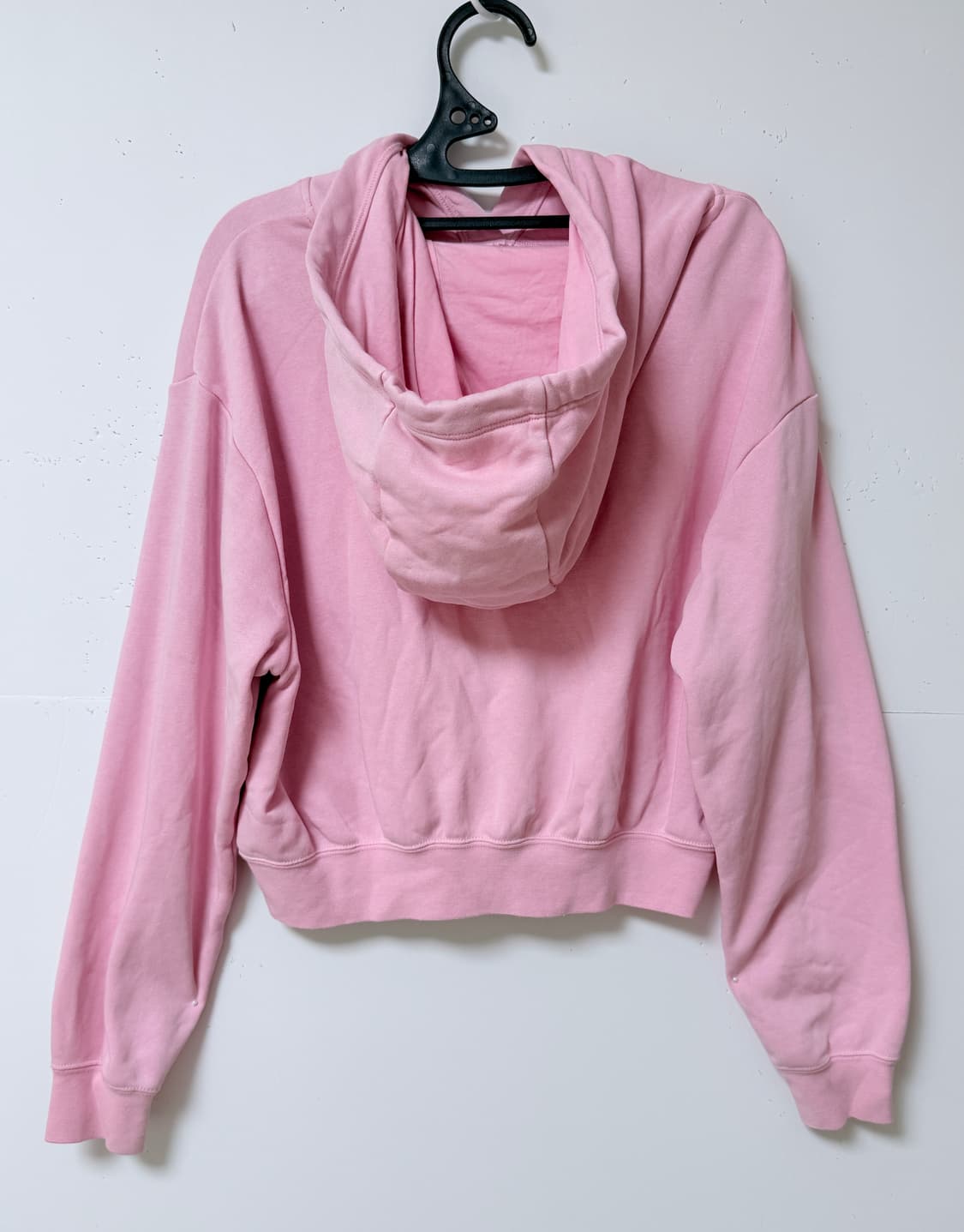 💕나이키 NIKE 핑크 크롭 후드티 S / 빅로고 후드 / 여성 오버핏 상품이미지3