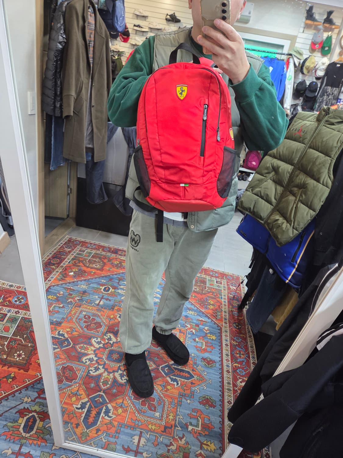 페라리 2015 f1 팀 백팩  상품이미지5