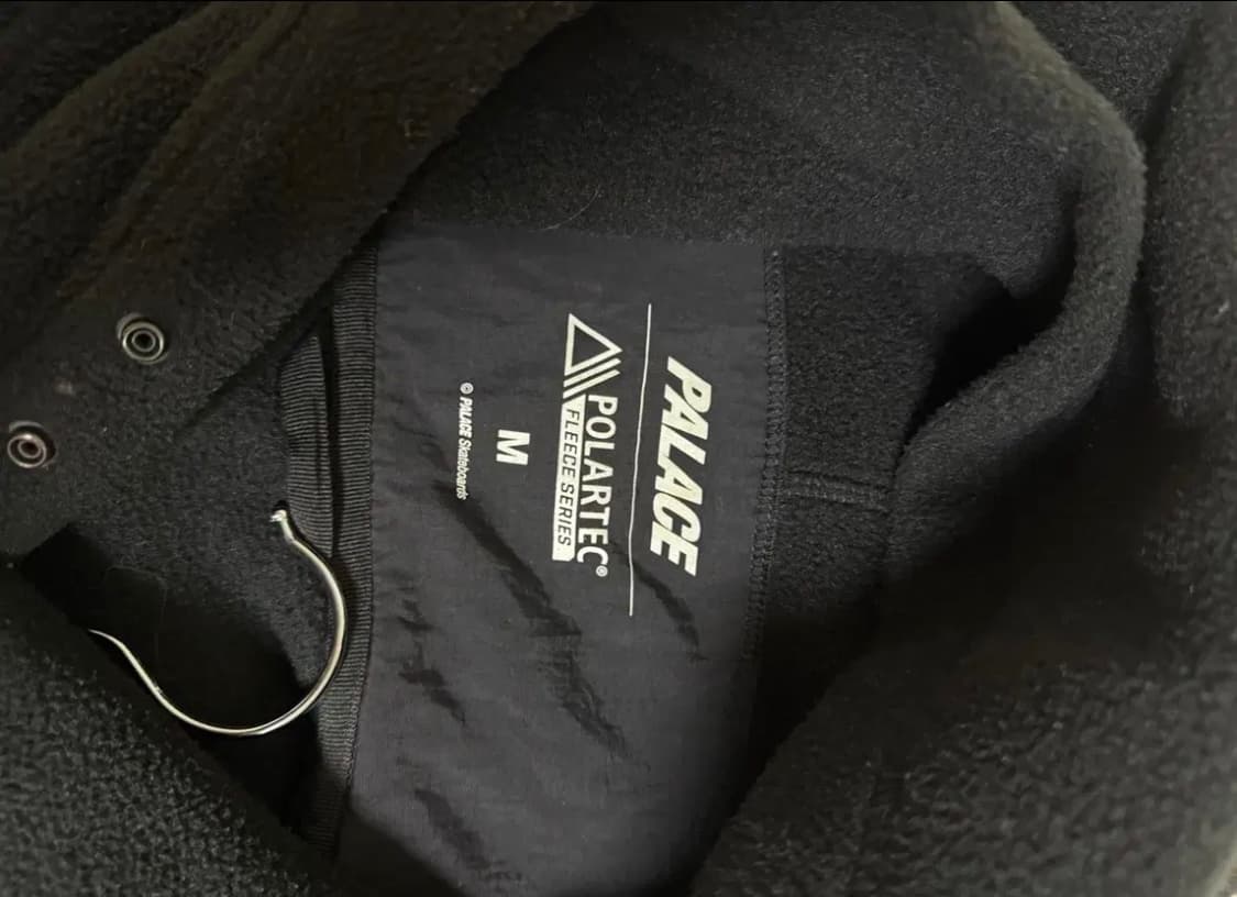 Palace polartec lazer hood black M 상품이미지3