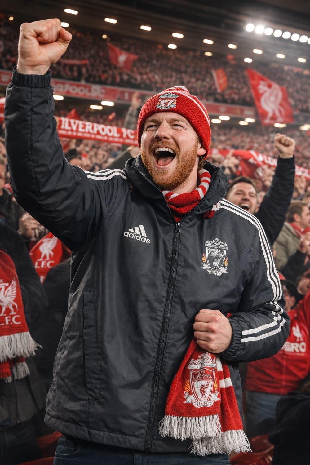 아디다스 리버풀 바람막이 M 상품이미지2