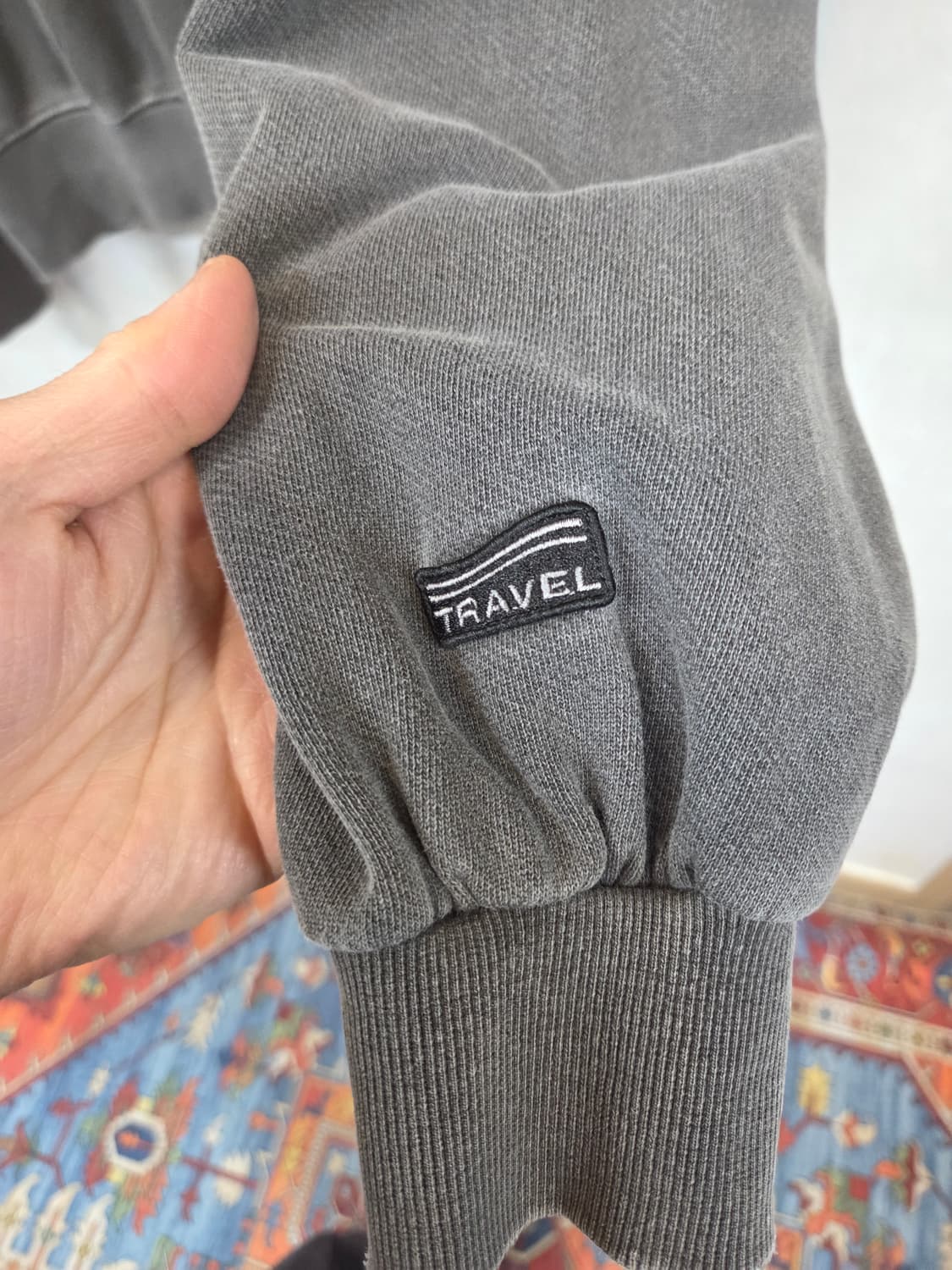 트래블 피그먼트 맨투맨 L 상품이미지4