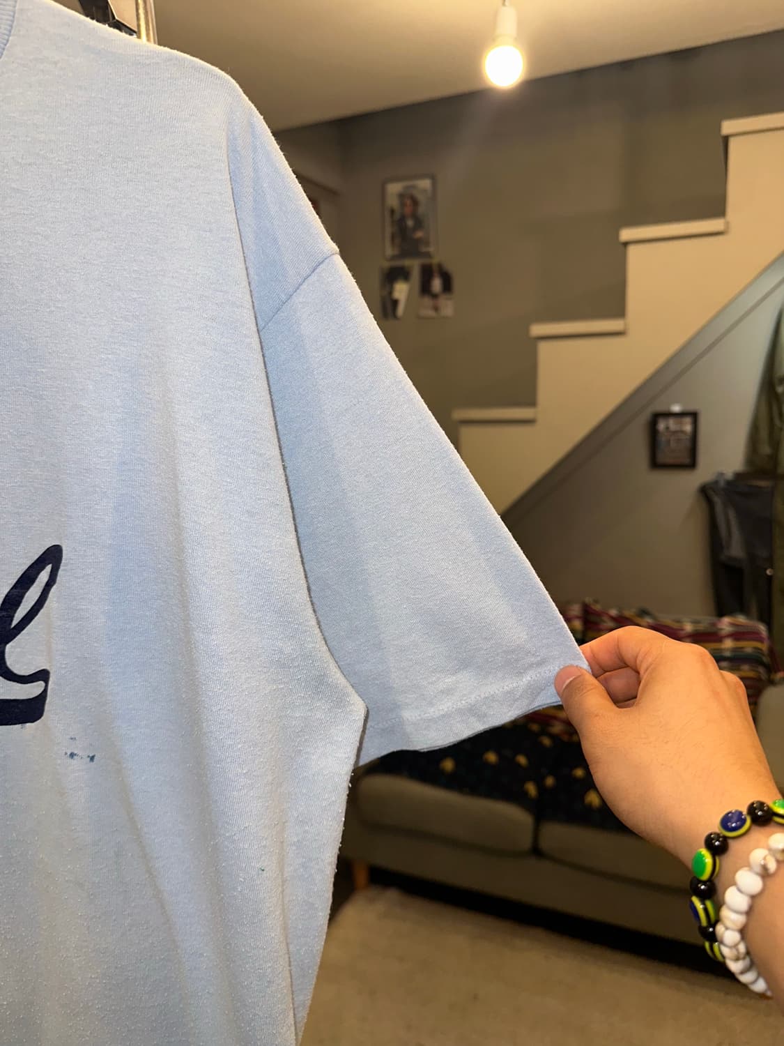 90’s Jerzees Mt Carmel logo print T 상품이미지5