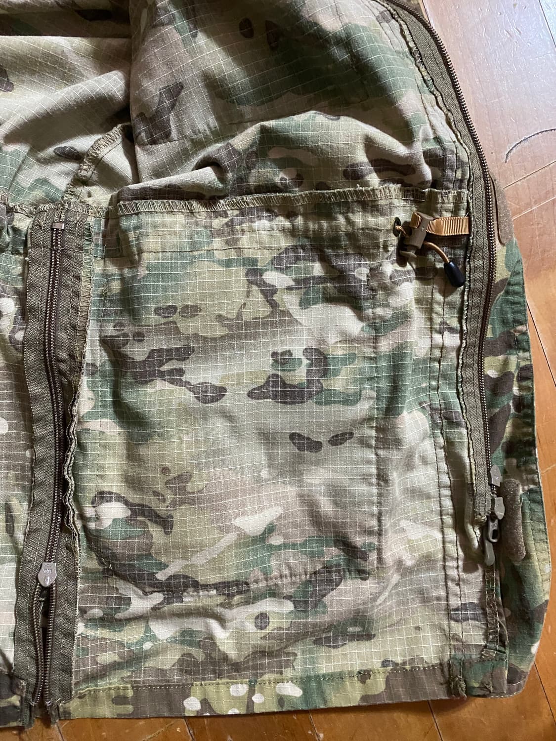 미군 멀티캠 야상 자켓 밀리터리 후드 (105) 상품이미지6