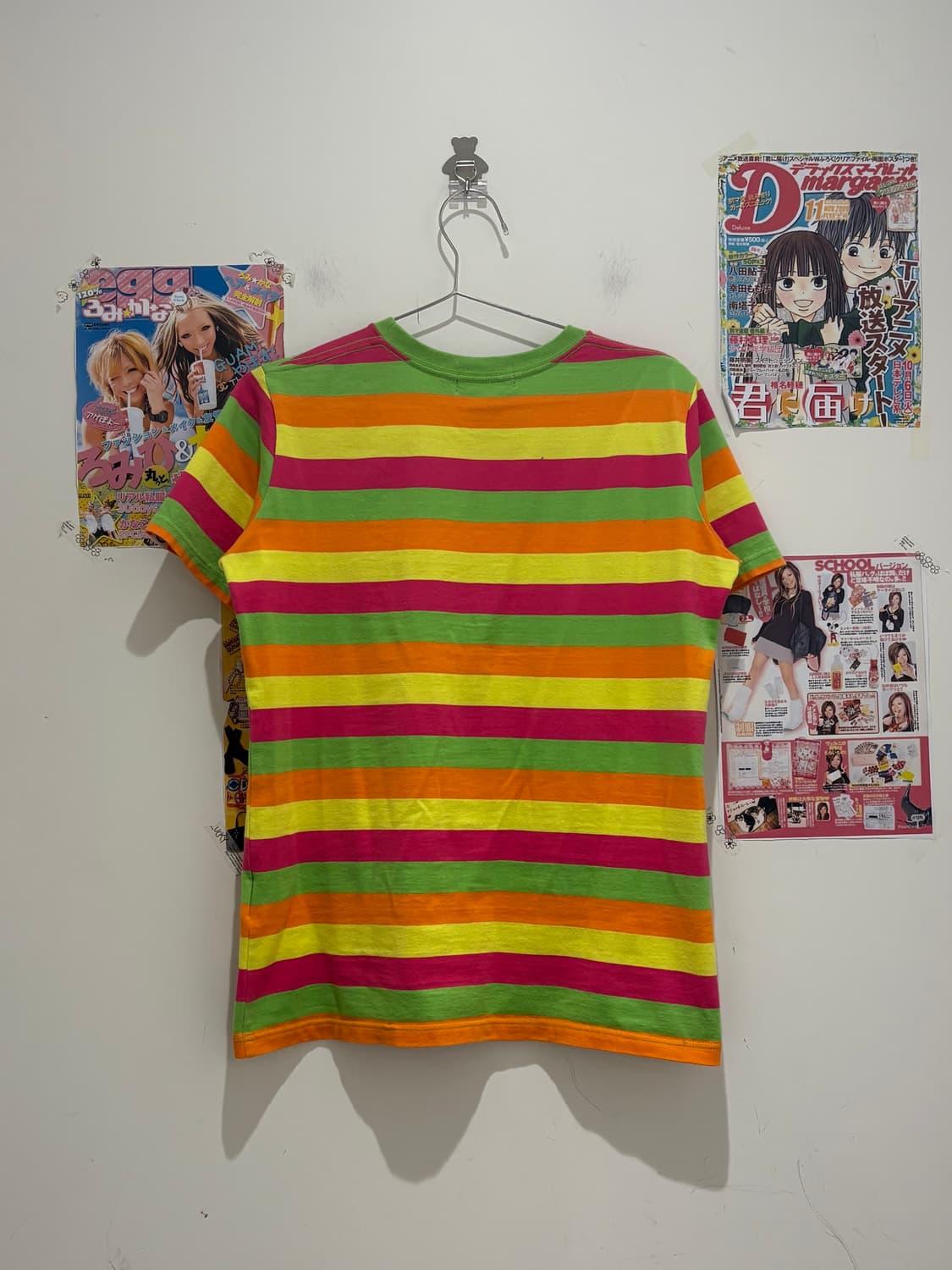 Bape striped half sleeved T shirt 상품이미지2