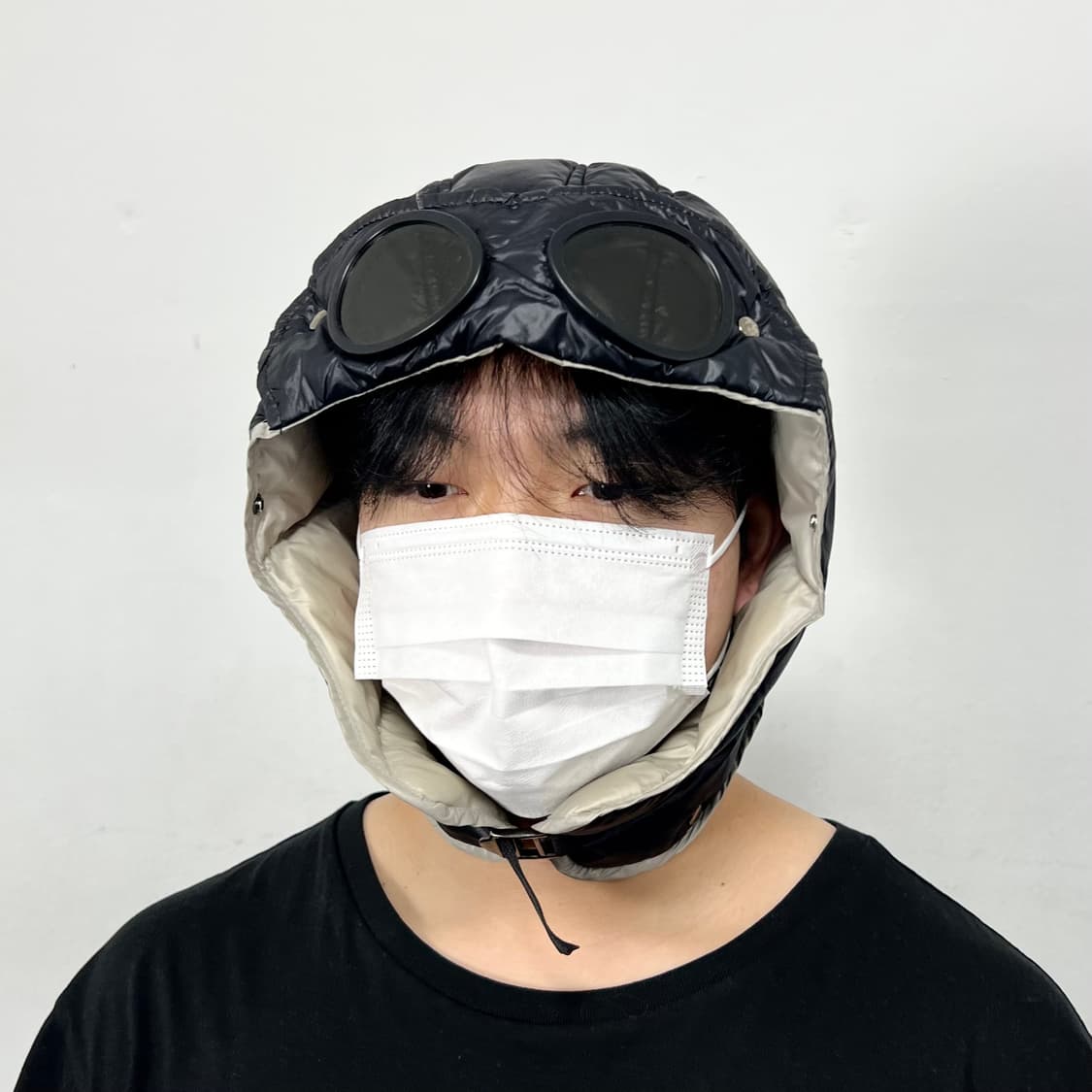 C.P COMPANY 씨피컴퍼니 플랫 나일론 고글 캡 상품이미지3