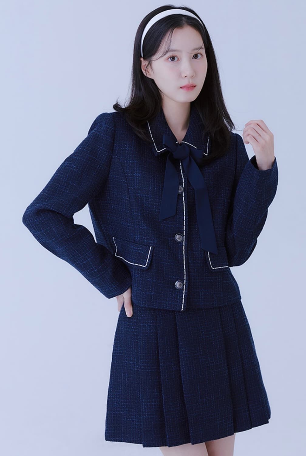 ROEM 로엠  트위드 투피스 24년 S사이즈 상품이미지4