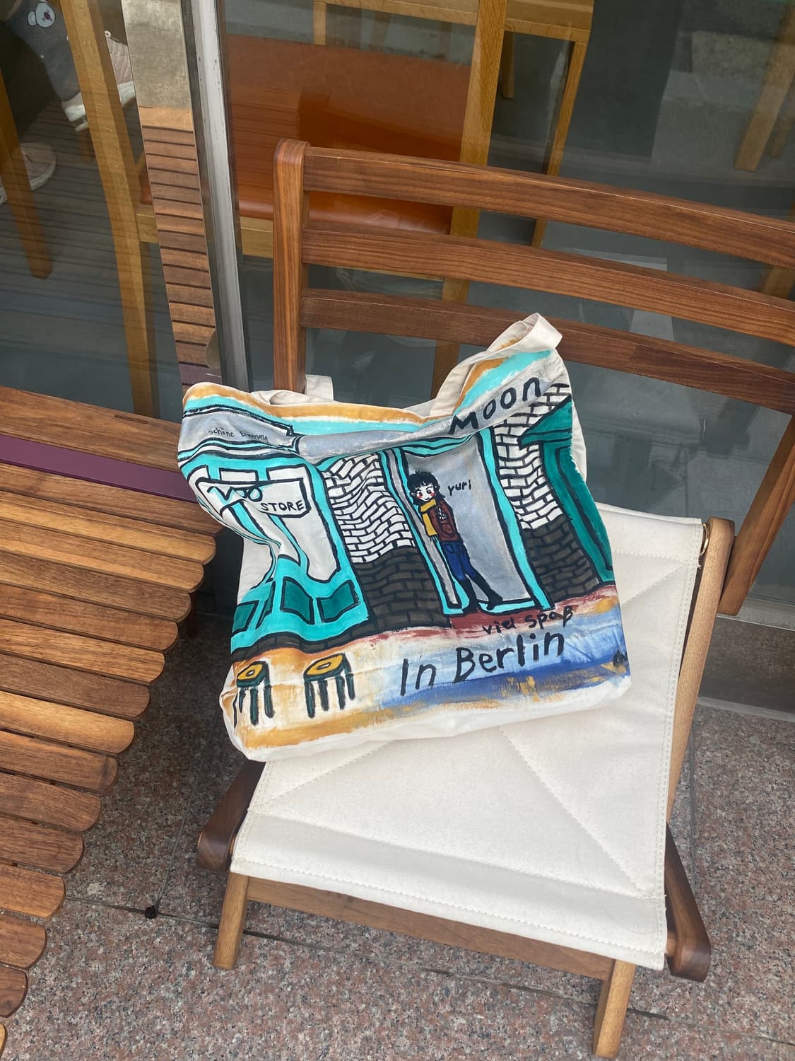 초상화 에코백 상품이미지10