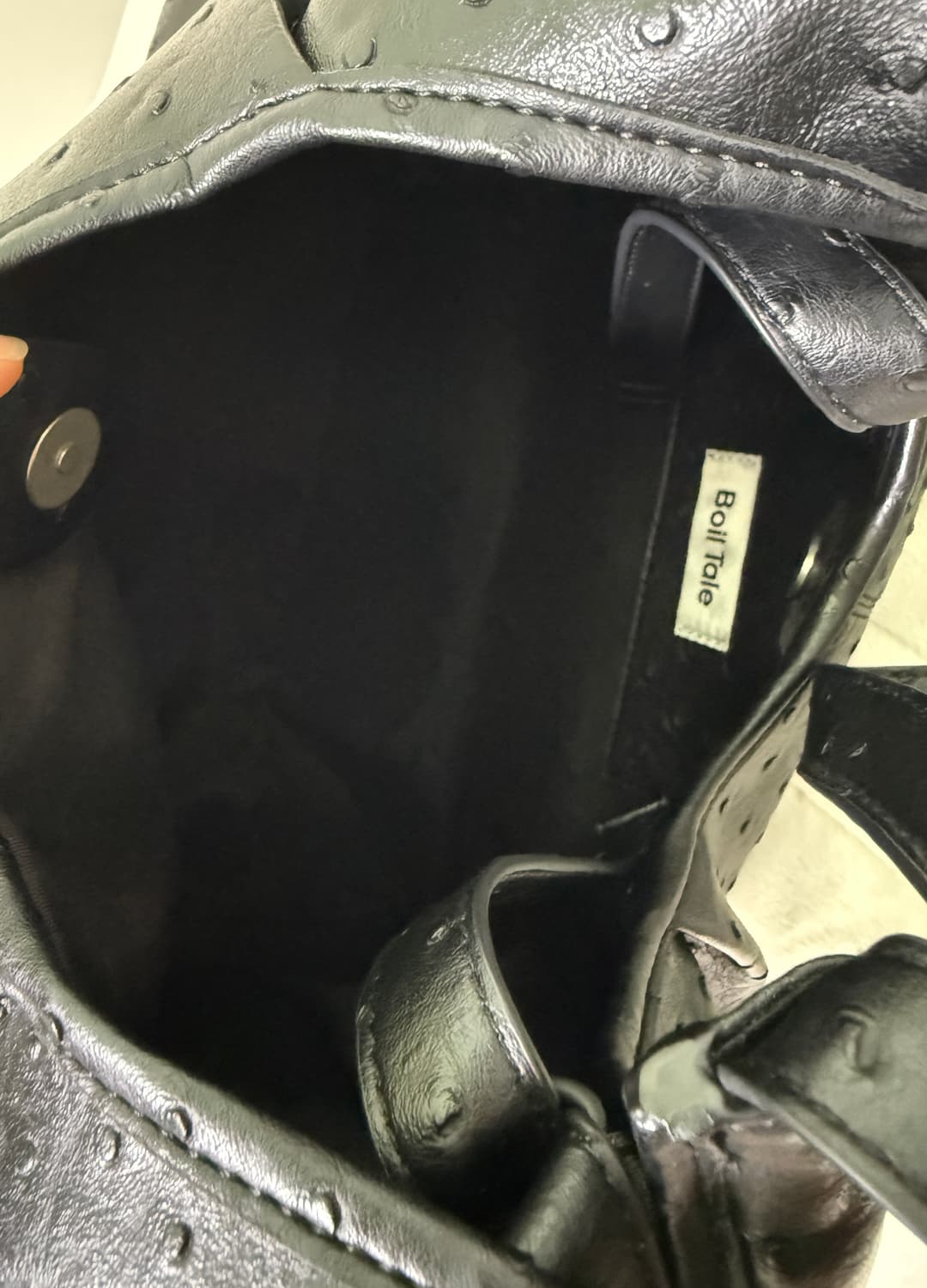 Boil Tale 메간백 블랙판매 상품이미지5