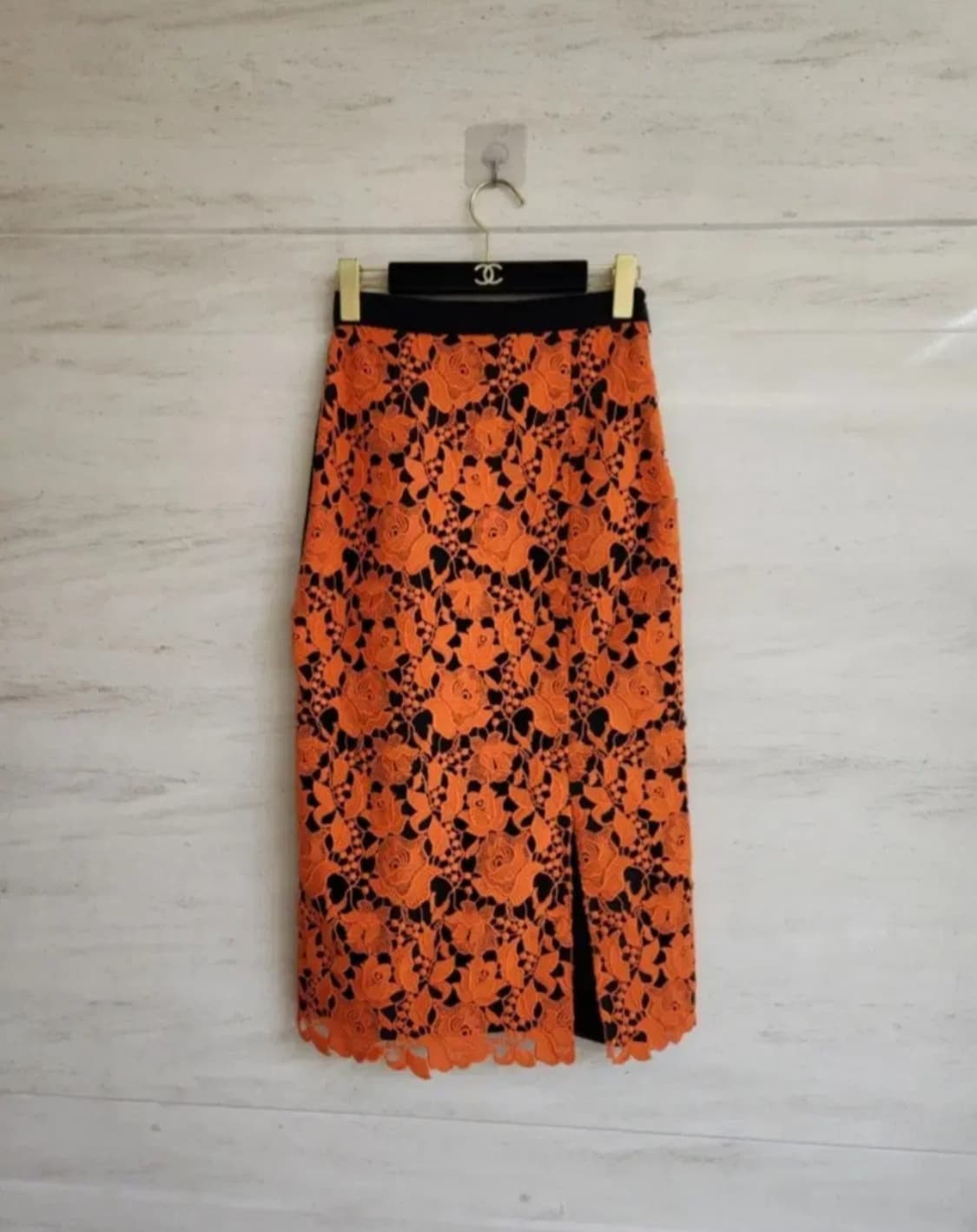 MSGM 레이스자수 하이웨스트 스커트 44사이즈 상품이미지3