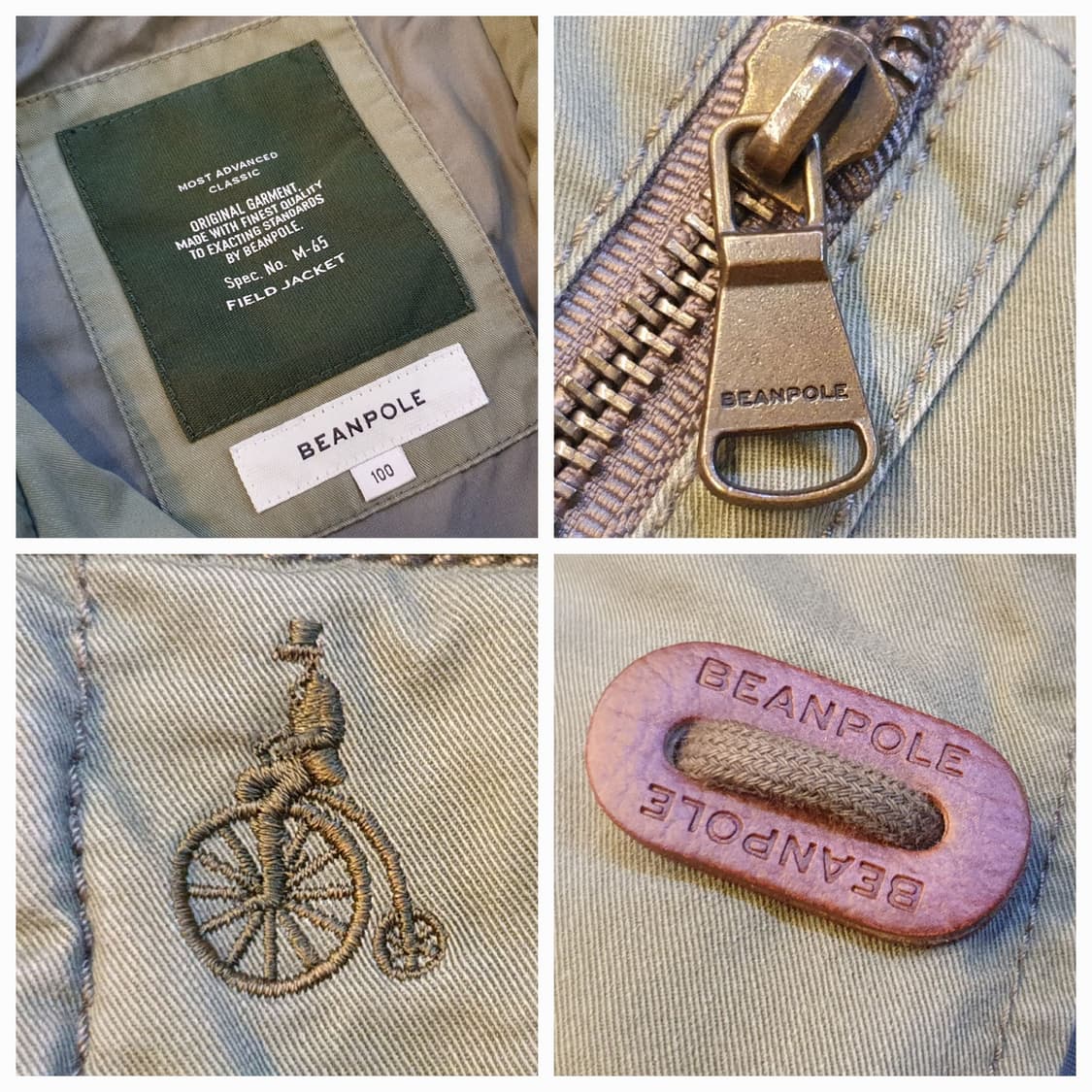 100.빈폴 M65 빈티지 필드자켓 상품이미지7