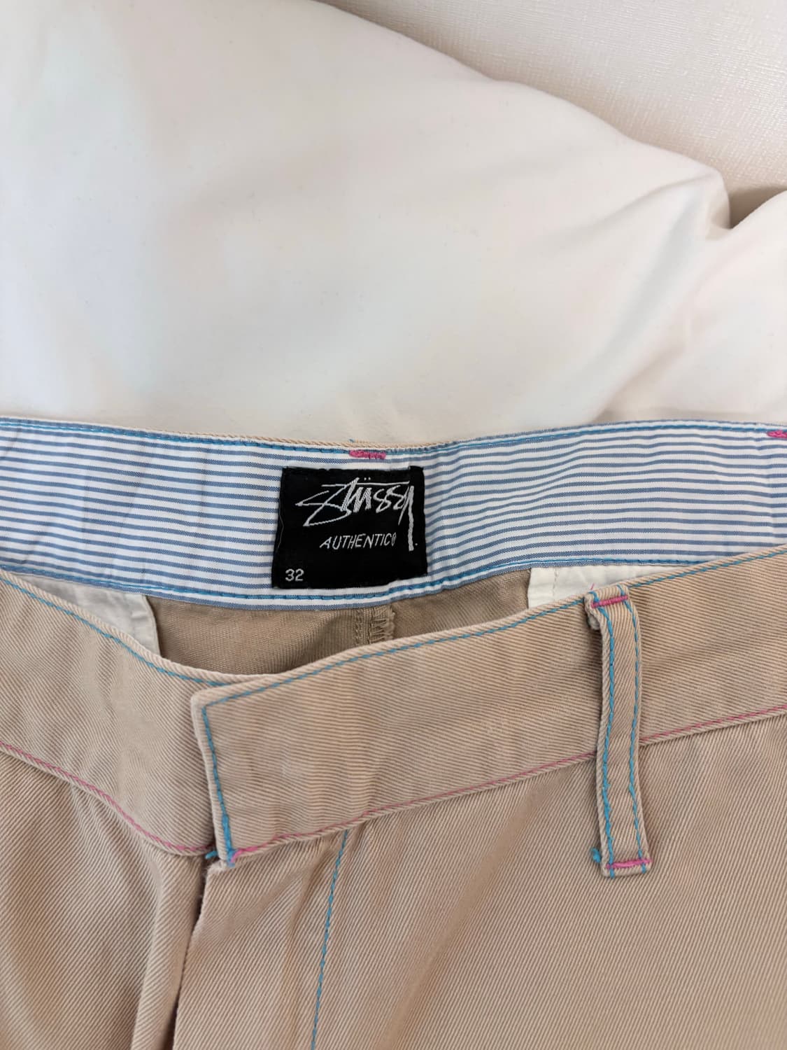 스투시 재펜 베이지 팬츠 32사이즈 상품이미지2