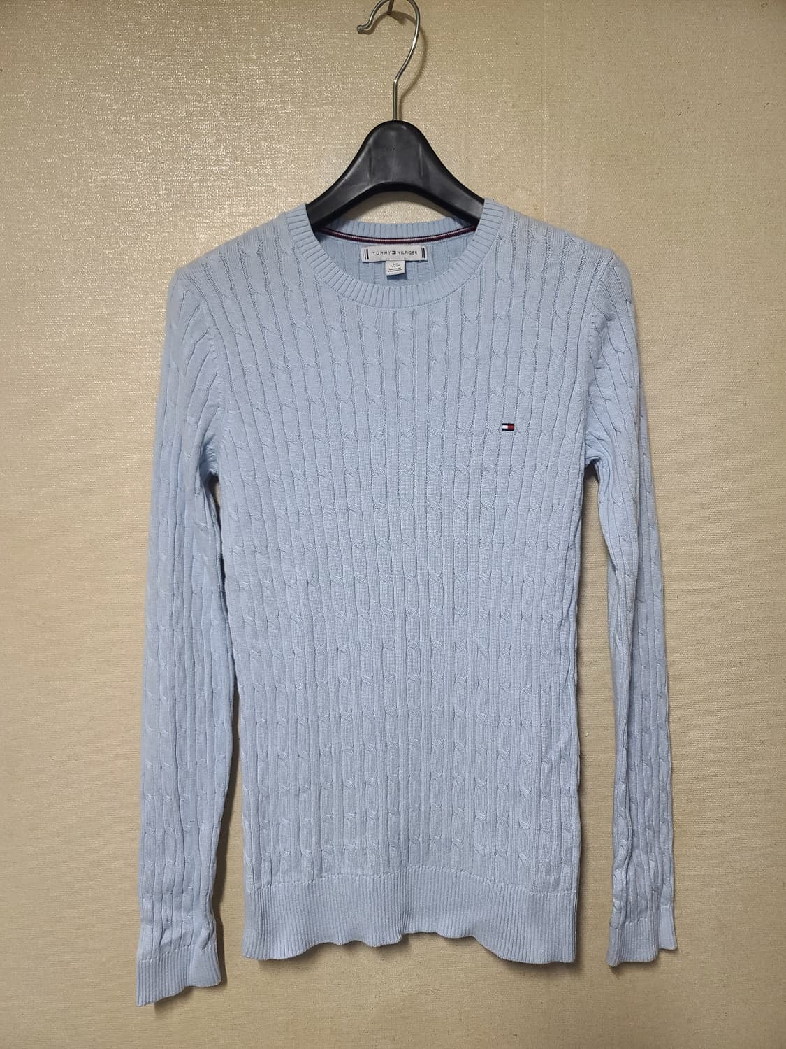 한섬 타미힐피거 케이블 코튼니트 상품이미지1