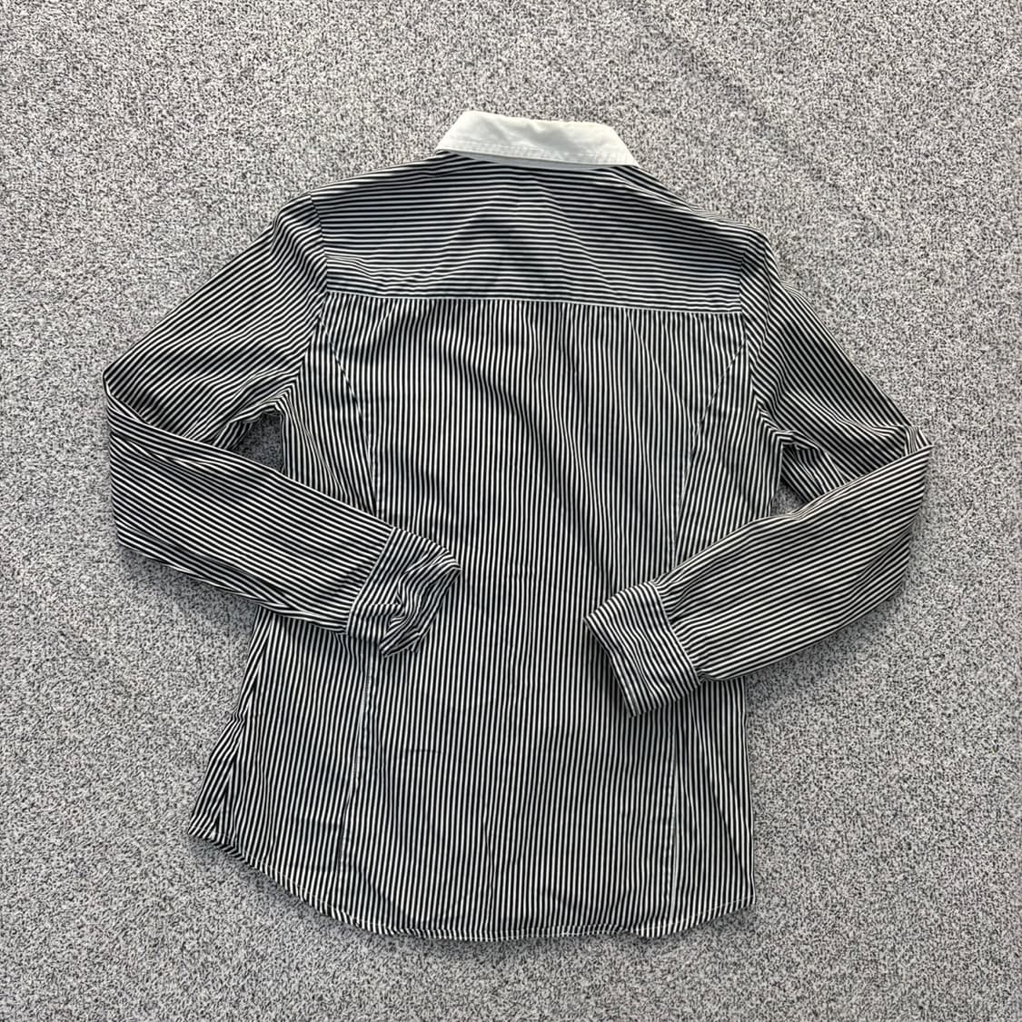 90 보세 스트라이프 셔츠 남방 0428J 상품이미지4