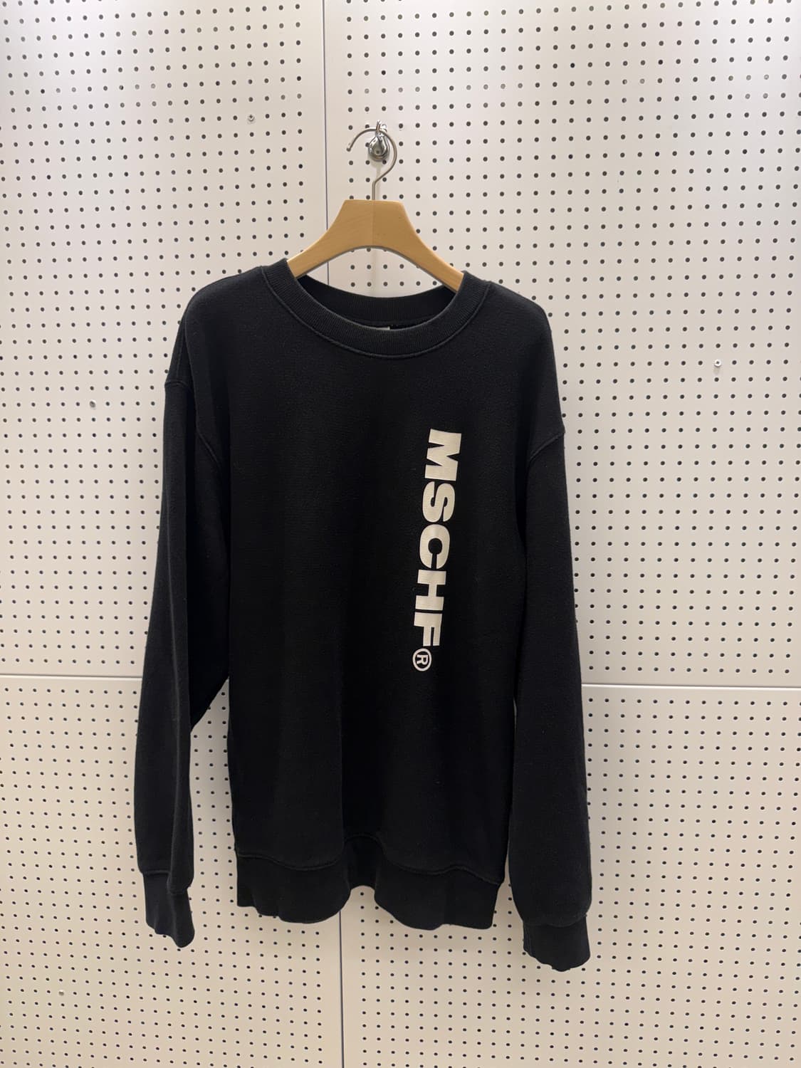 미스치프 버티컬 로고 스웻셔츠 U1630 상품이미지2