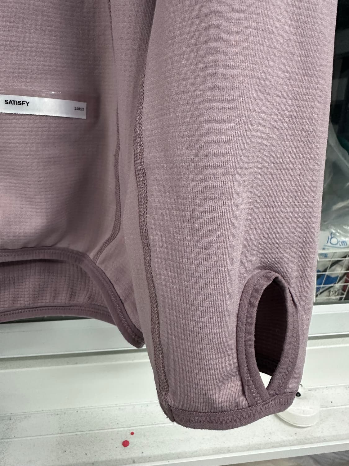 satisfy 새티스파이 퍼즈플리스 하프 집업 핑크 S 상품이미지6