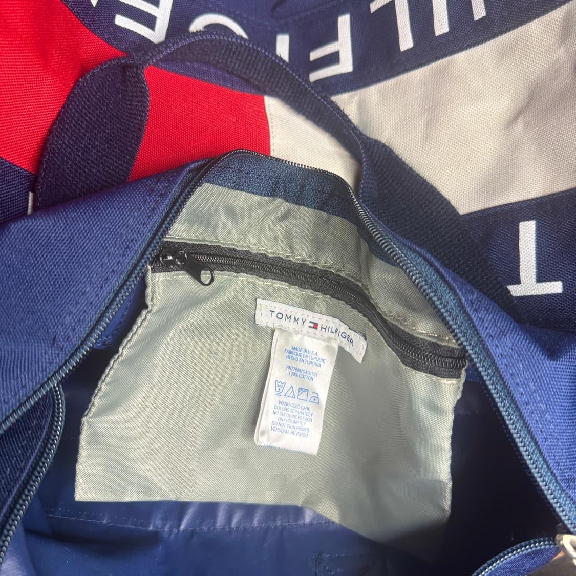 타미힐피거 클래식 더플백 보스턴백 캔버스 망치백 원통 가방 올드스쿨 상품이미지2