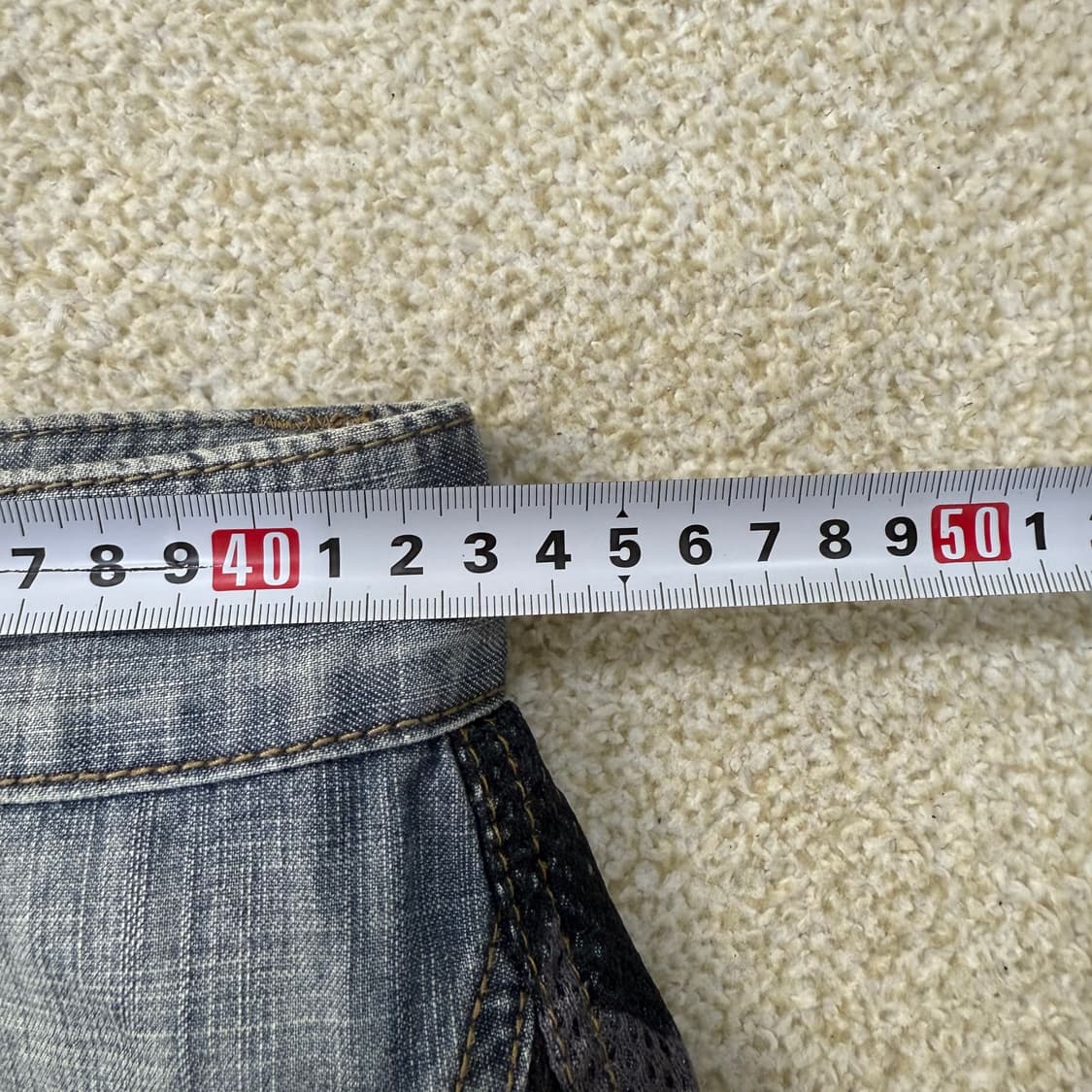 [86] FUBU 후부 올드스쿨 카모패턴 데님팬츠 0107T1 상품이미지7